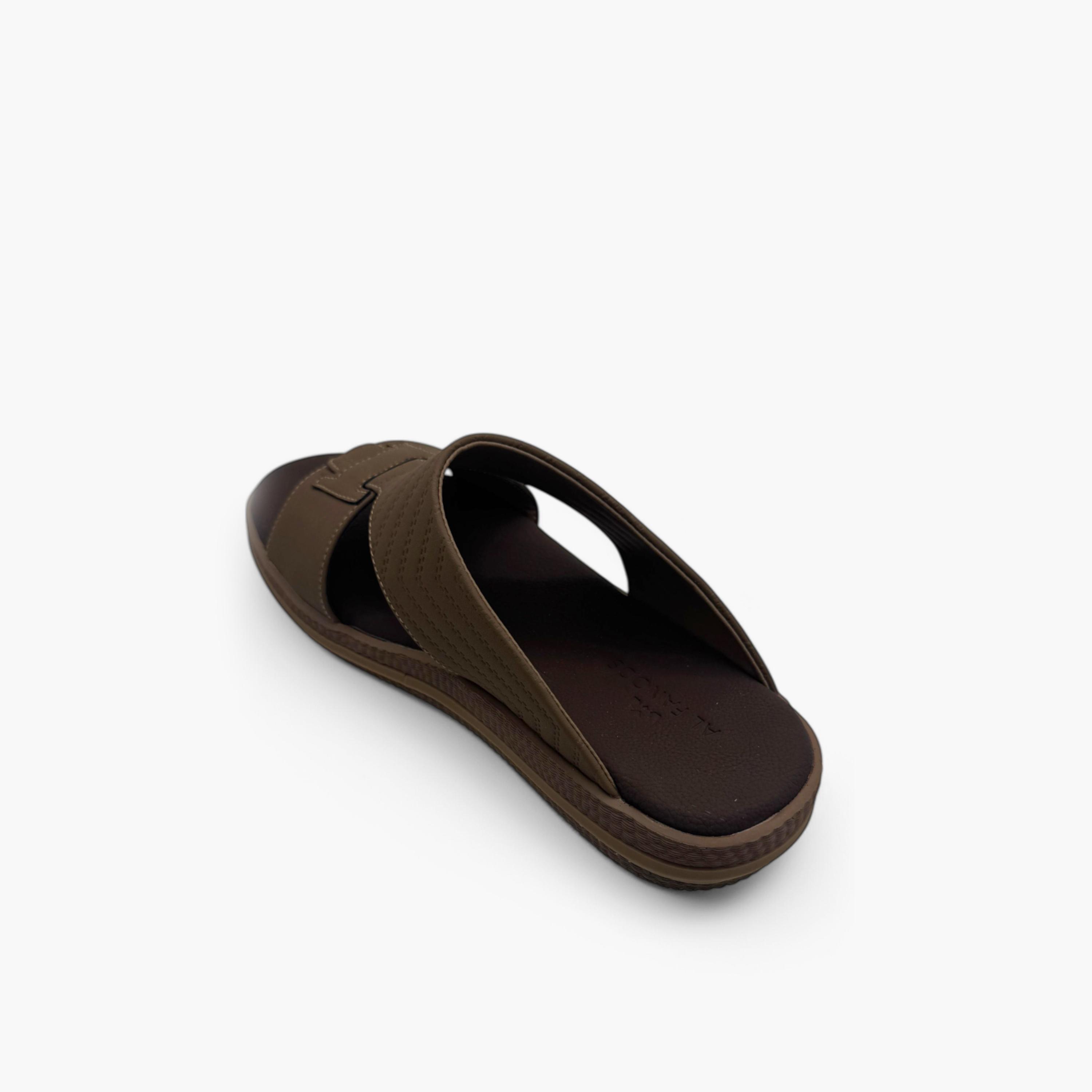 Al Fanoos Men's Royal Oasis Slip-On Arabic Slippers | ALFP-men-shoes-sandals-image-4