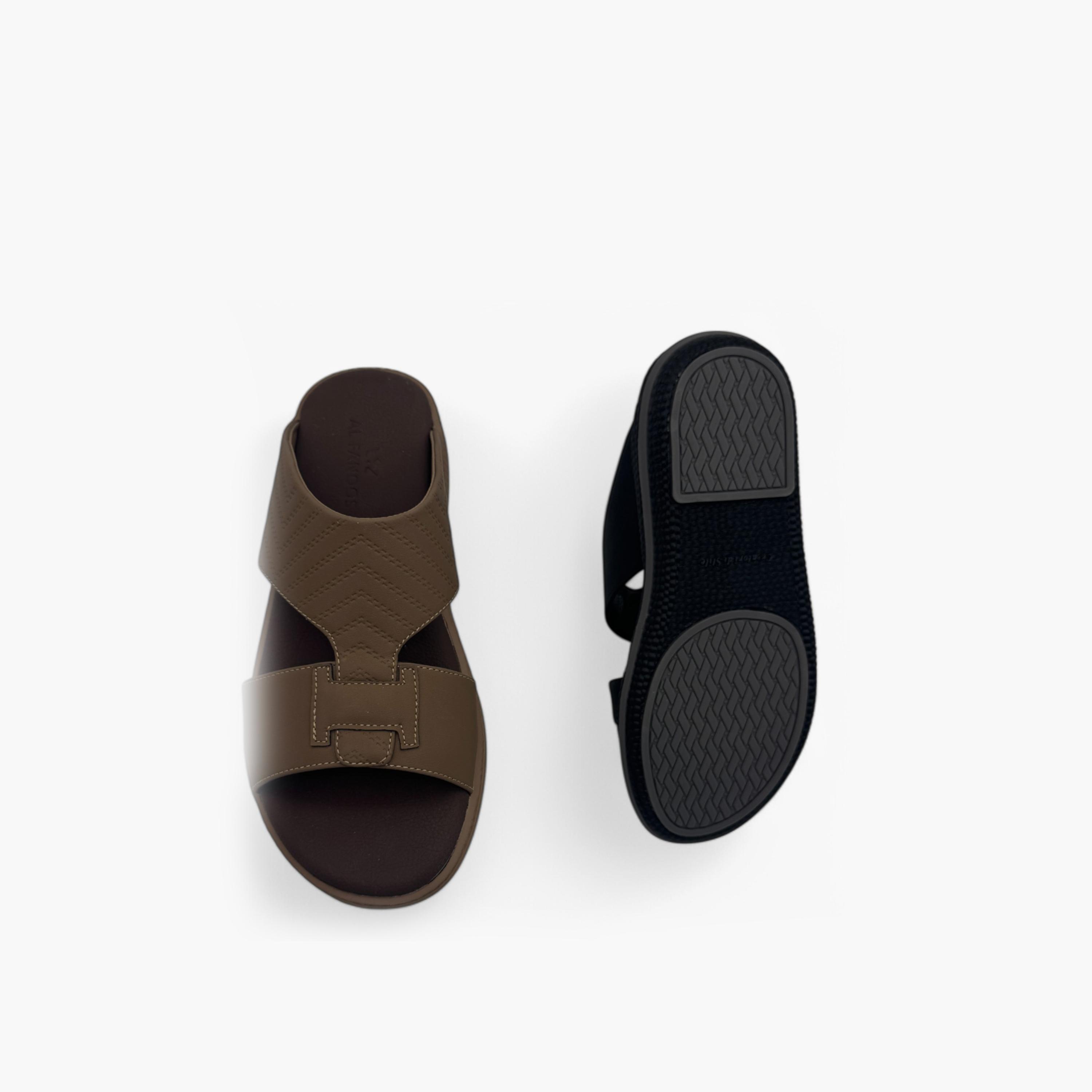 Al Fanoos Men's Royal Oasis Slip-On Arabic Slippers | ALFP-men-shoes-sandals-image-5