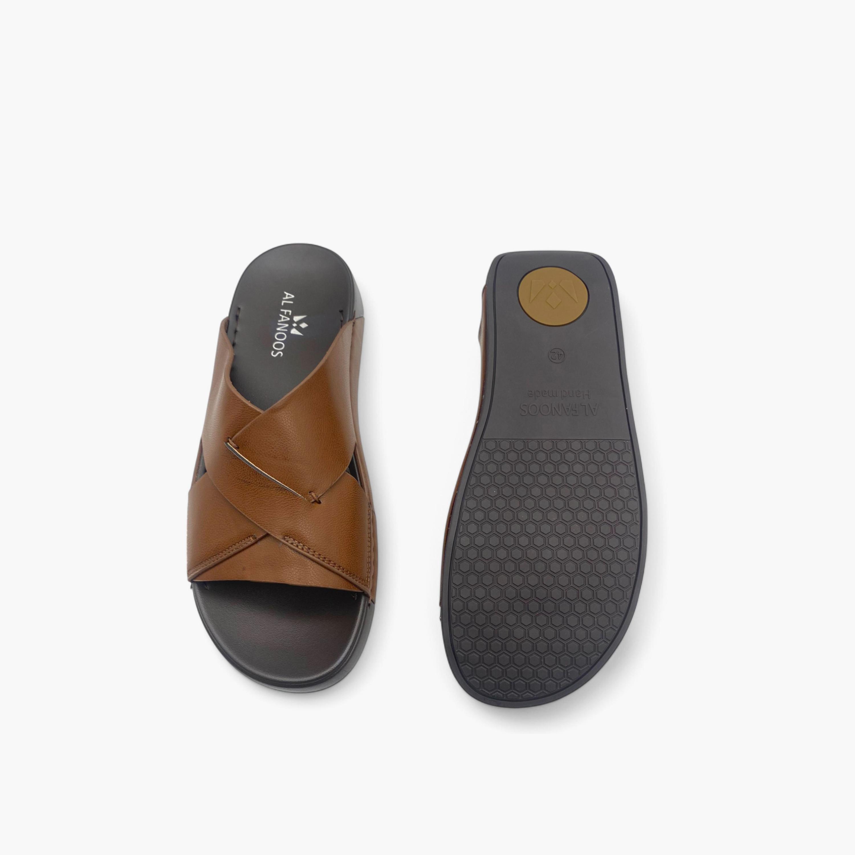 Al Fanoos Men's Slip-On Arabic Sandals | AL2502133-men-shoes-sandals-image-5