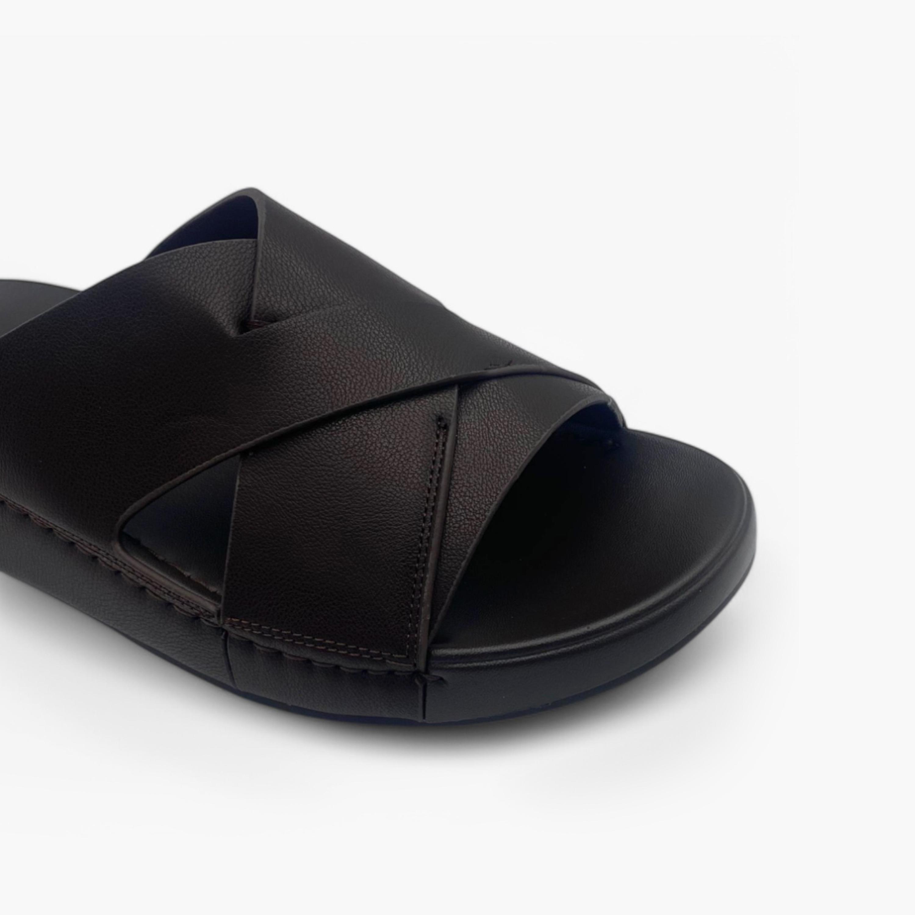 الفانوس- صندل عربي رجالي سهل الارتداء | AL2502133-men-shoes-sandals-image-2