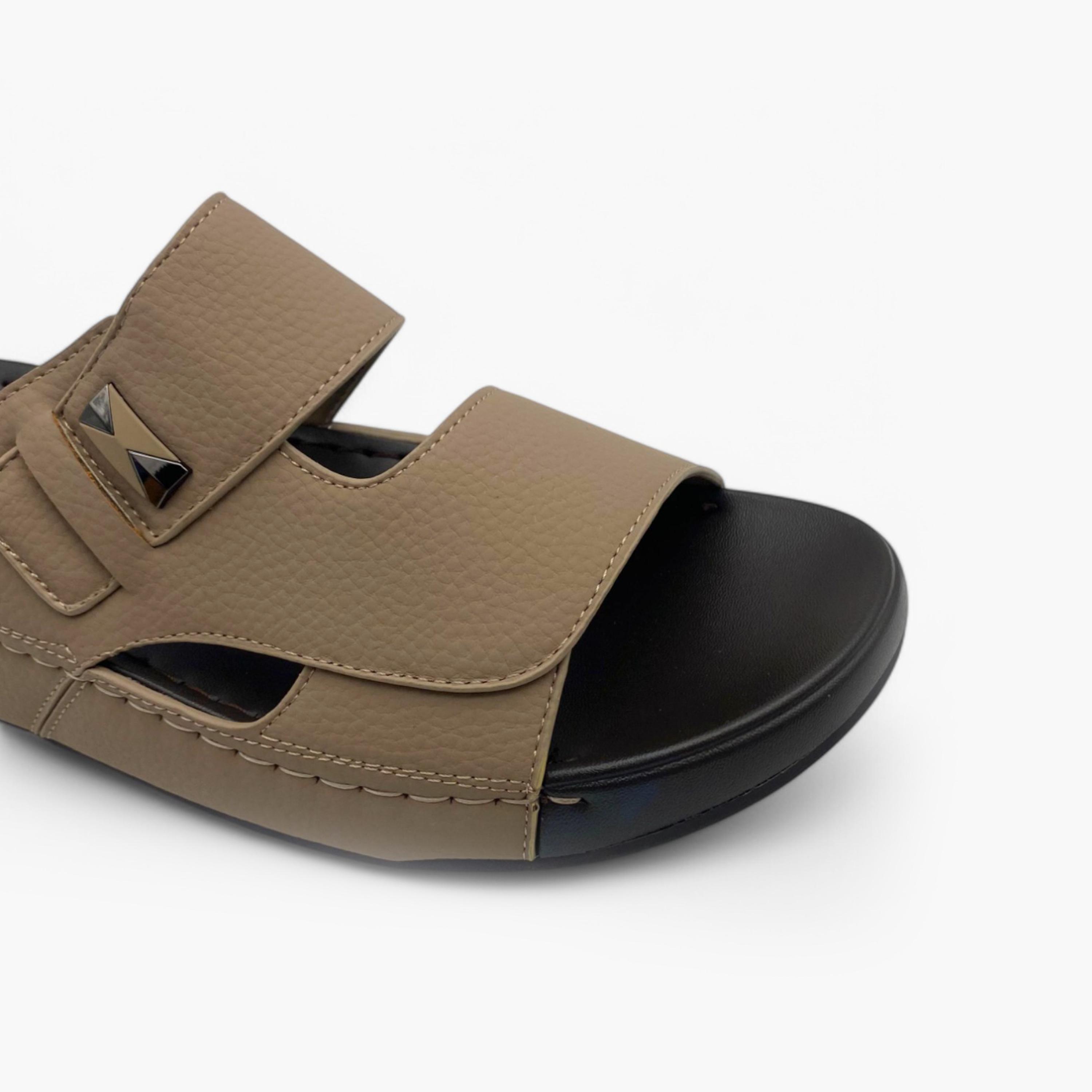 Al Fanoos Men's Slip-On Arabic Sandals | AL2502135-men-shoes-sandals-image-2
