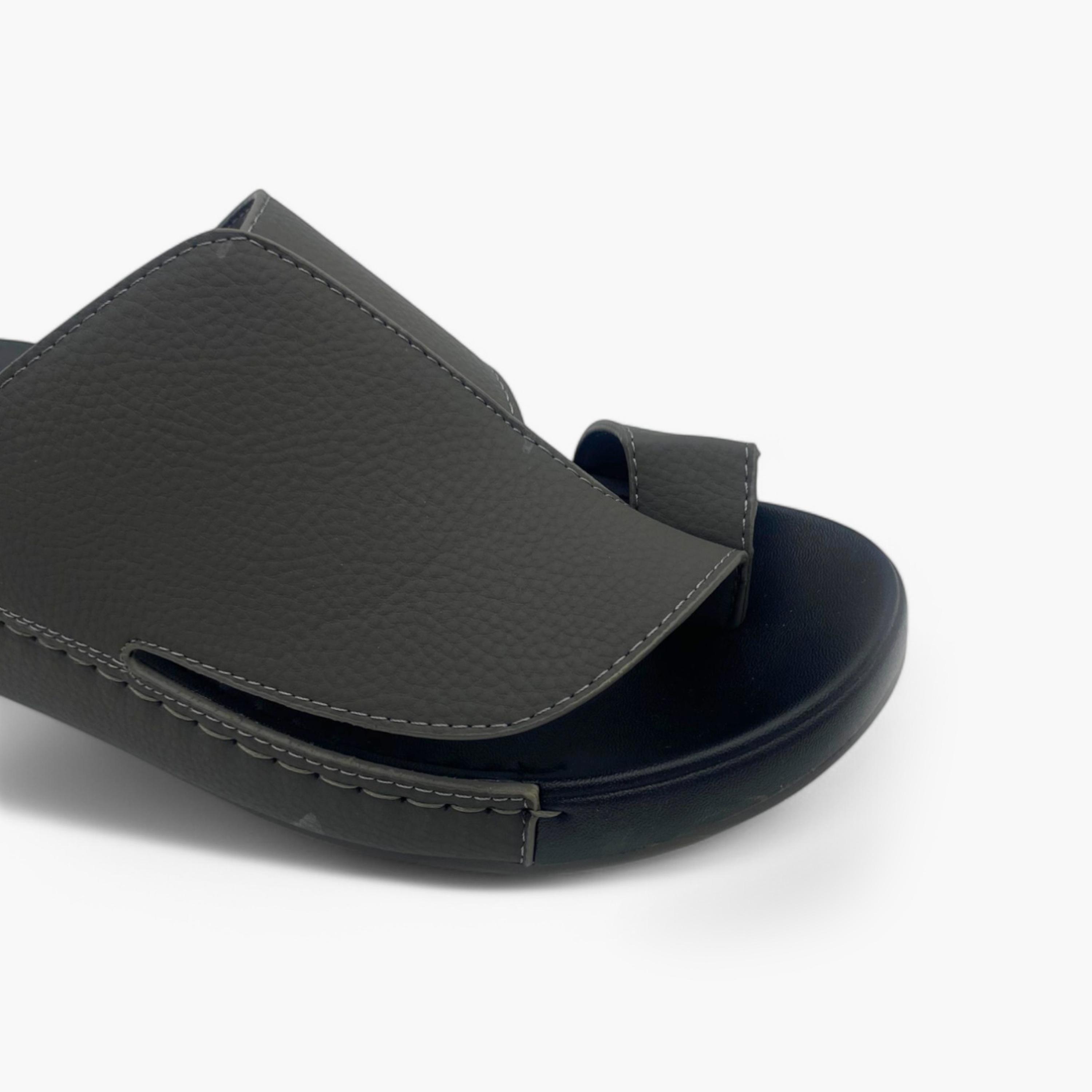 الفانوس- صندل عربي رجالي سهل الارتداء | AL2502136-men-shoes-sandals-image-2