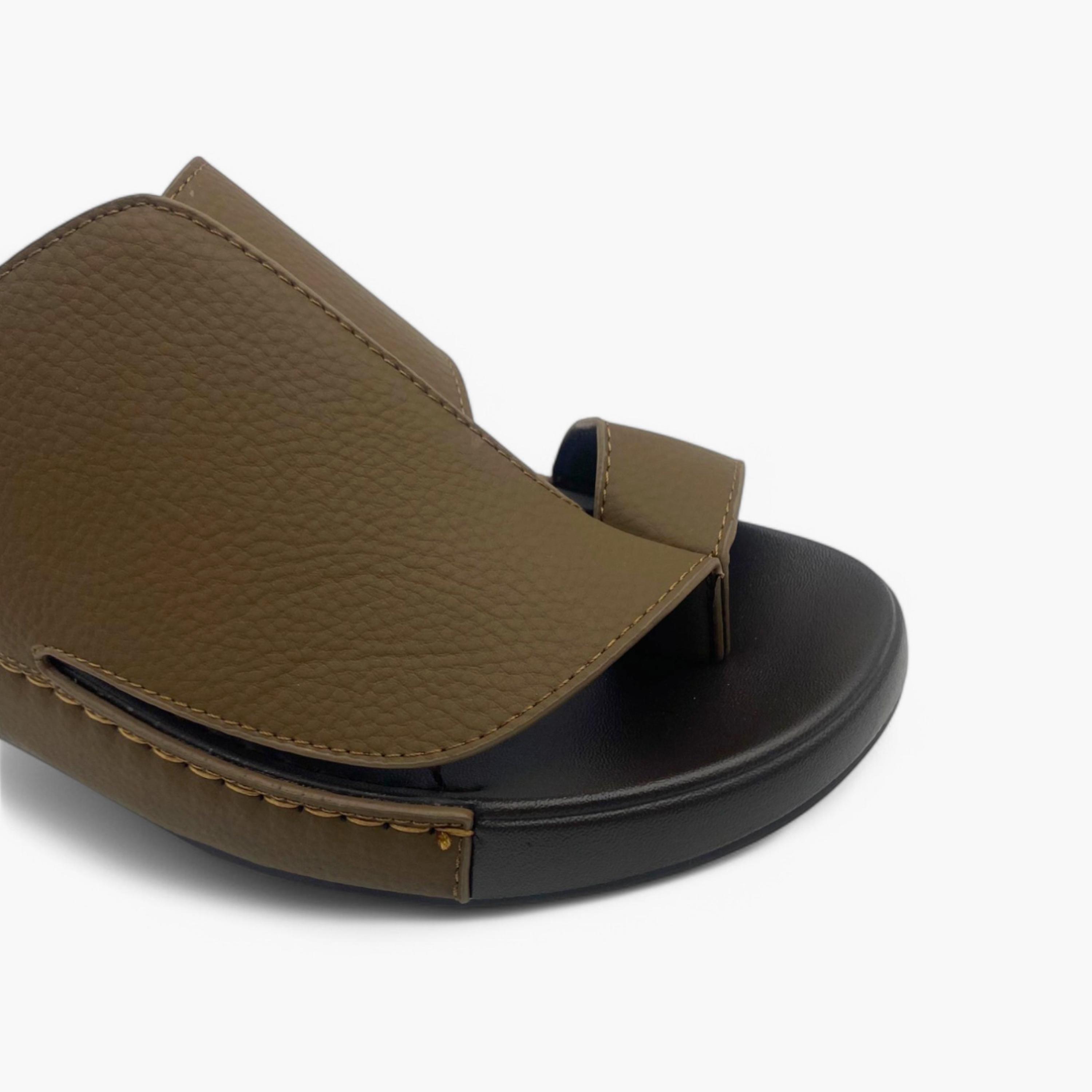 Al Fanoos Men's Slip-On Arabic Sandals | AL2502136-men-shoes-sandals-image-2