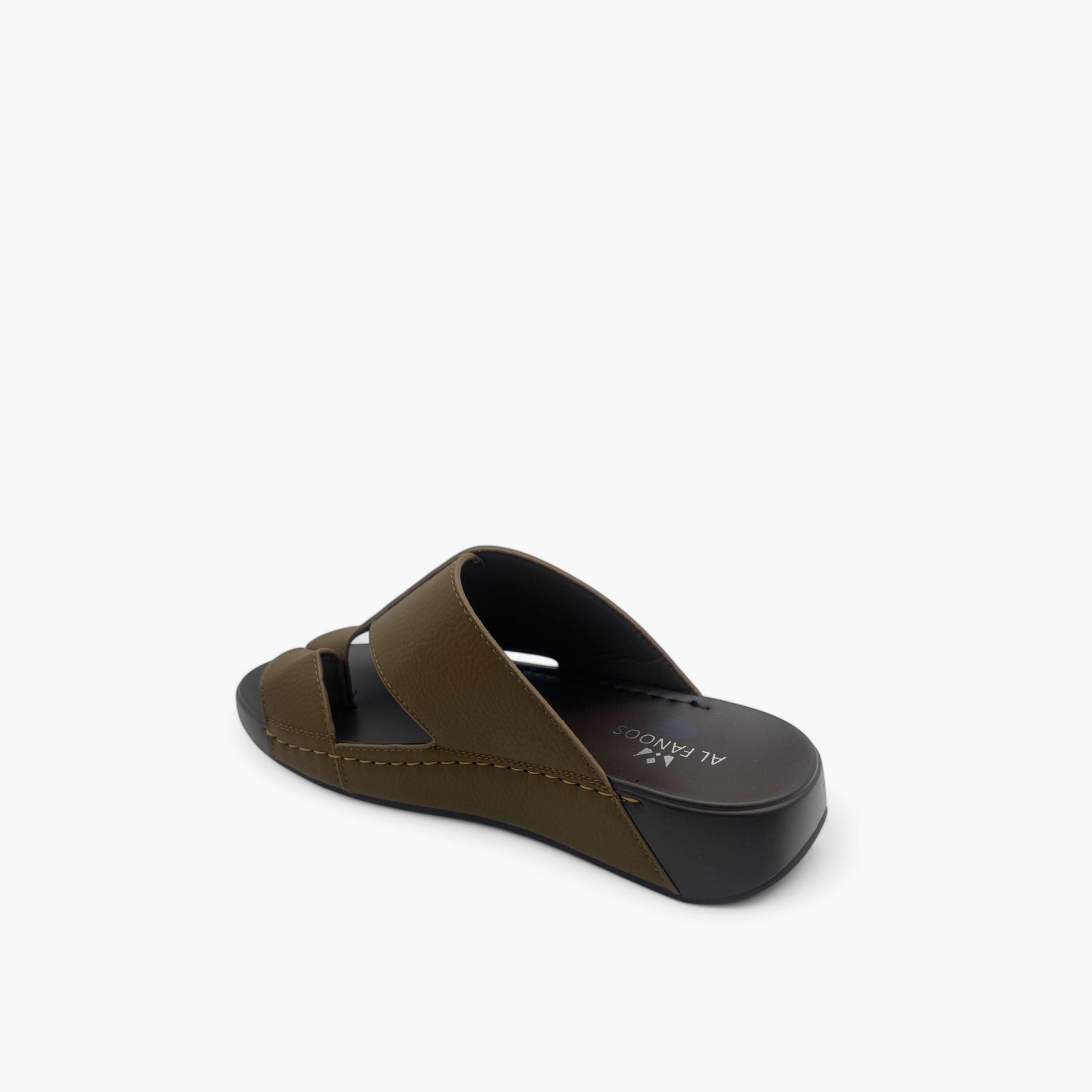 Al Fanoos Men's Slip-On Arabic Sandals | AL2502136-men-shoes-sandals-image-4