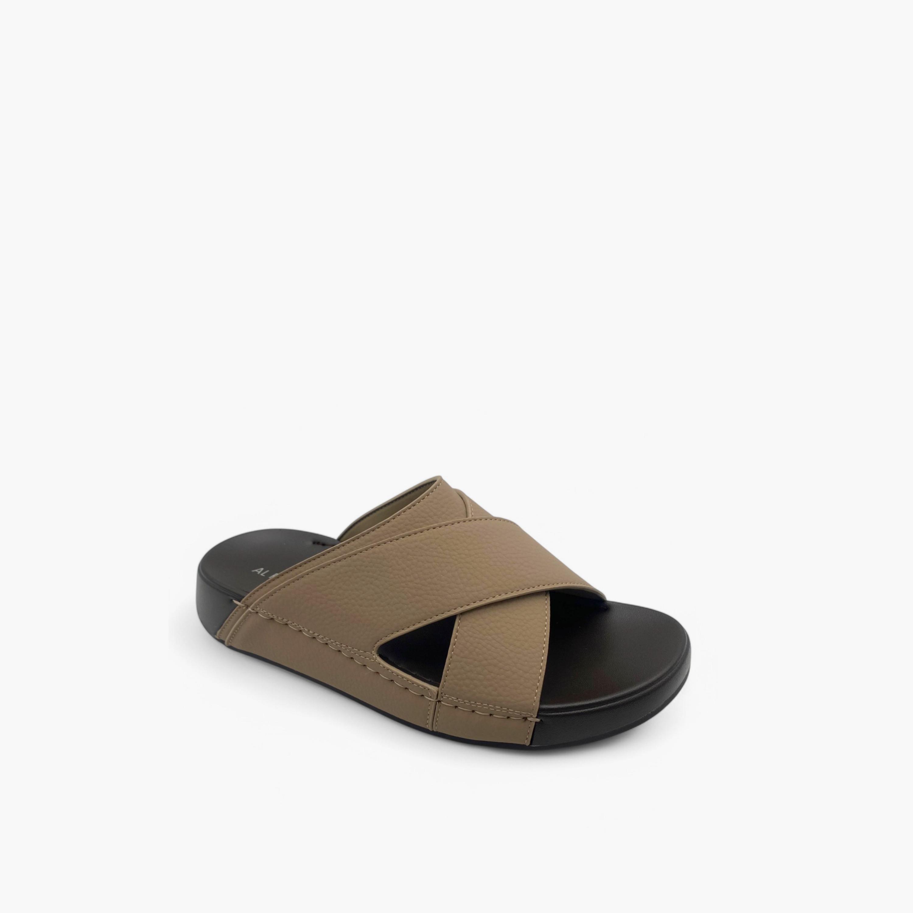 Al Fanoos Men's Slip-On Arabic Sandals | AL2502137-men-shoes-sandals-image-1