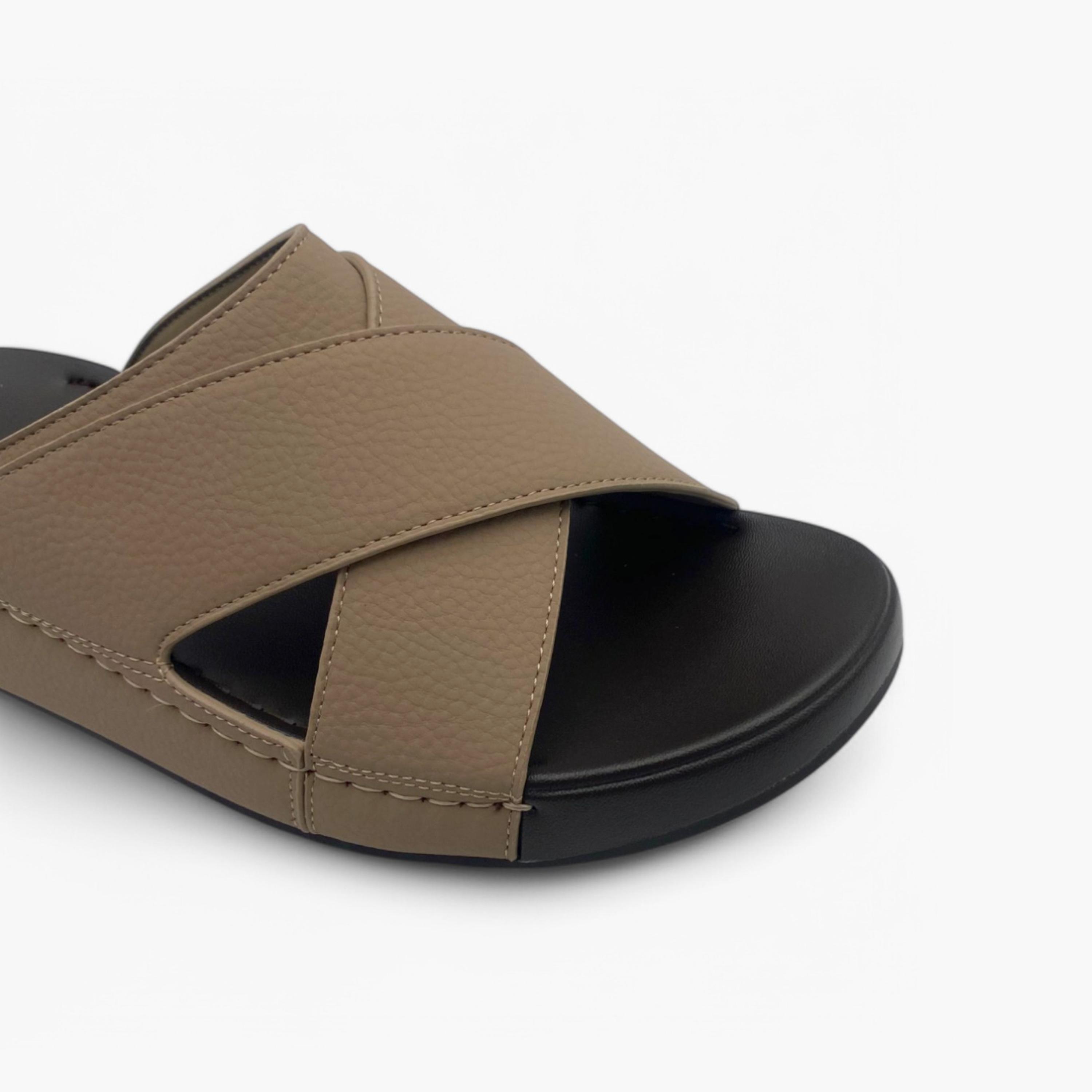 Al Fanoos Men's Slip-On Arabic Sandals | AL2502137-men-shoes-sandals-image-2