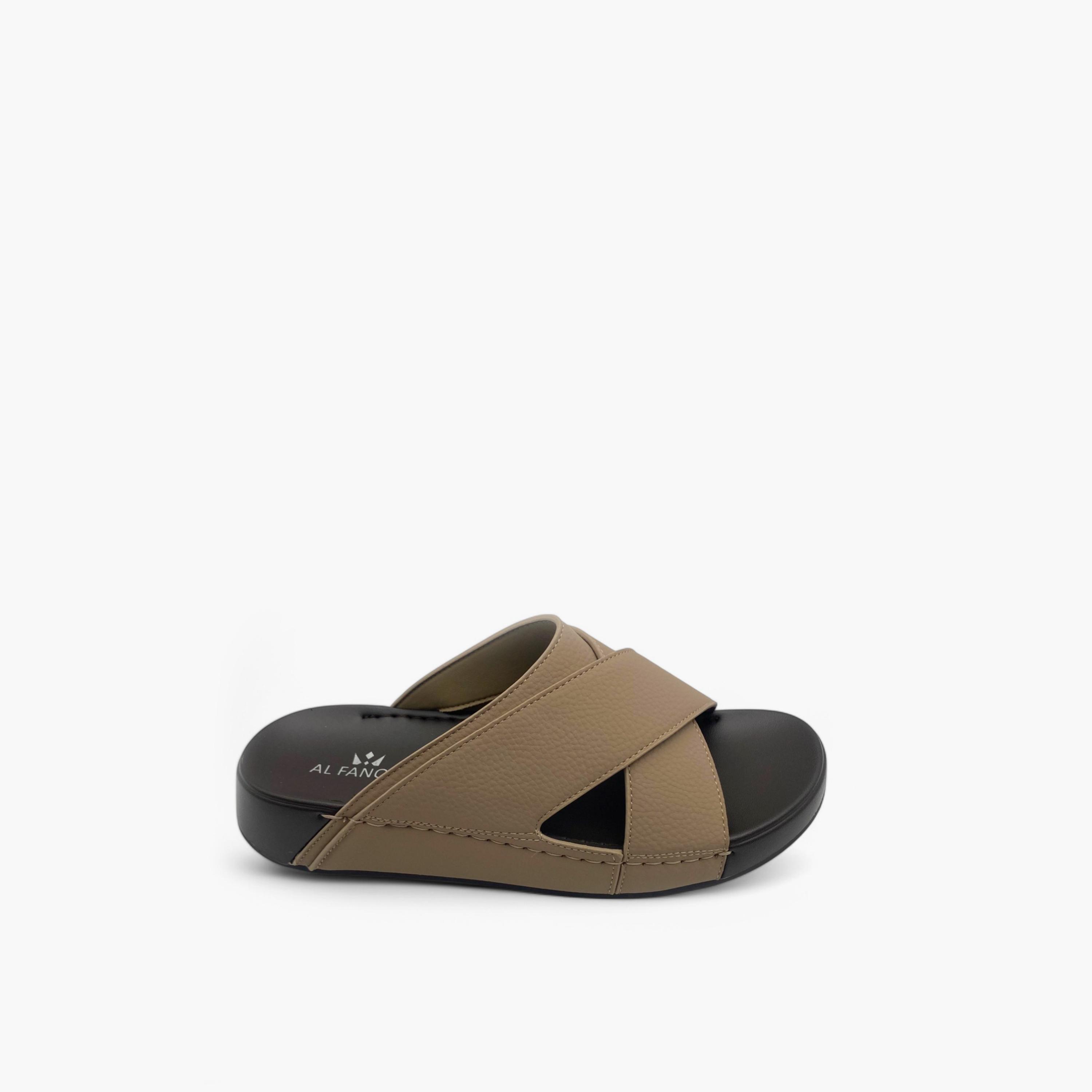 Al Fanoos Men's Slip-On Arabic Sandals | AL2502137-men-shoes-sandals-image-3