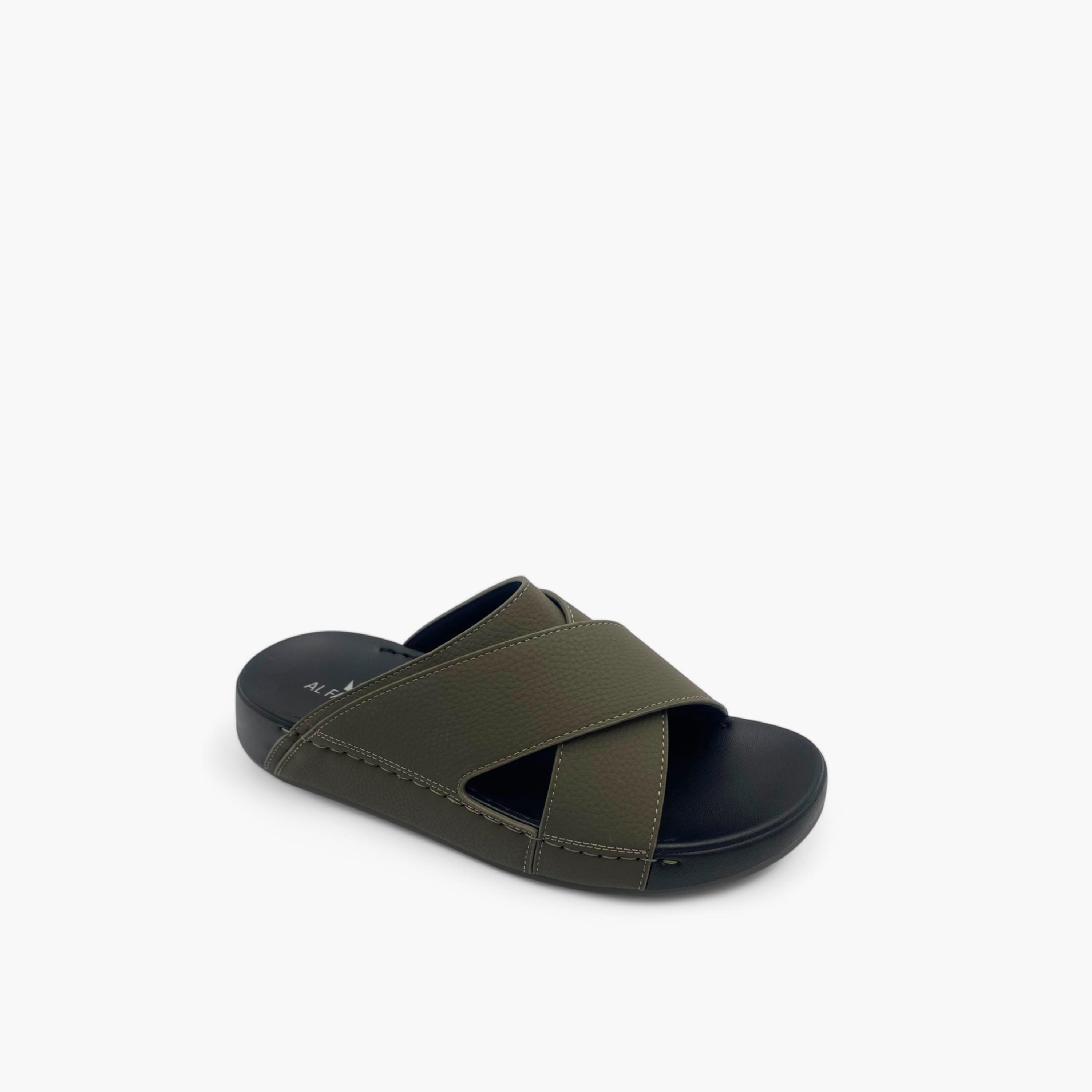 الفانوس- صندل عربي رجالي سهل الارتداء | AL2502137-men-shoes-sandals-image-1