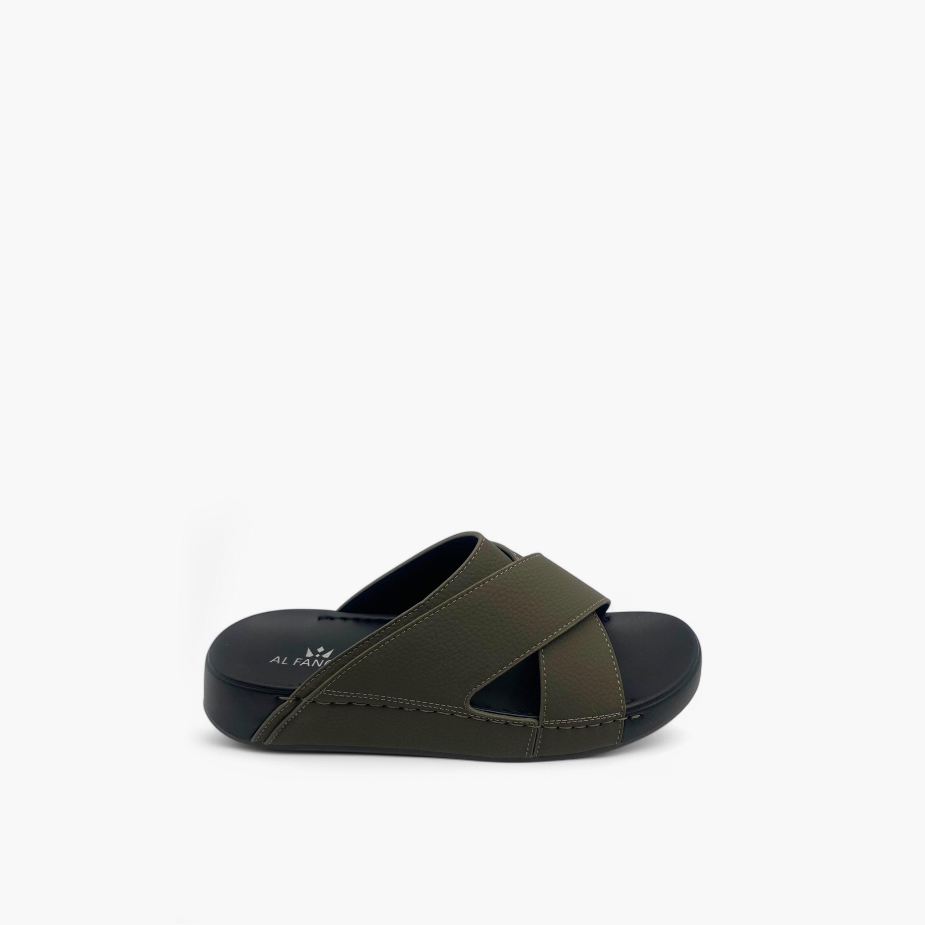 الفانوس- صندل عربي رجالي سهل الارتداء | AL2502137-men-shoes-sandals-image-3