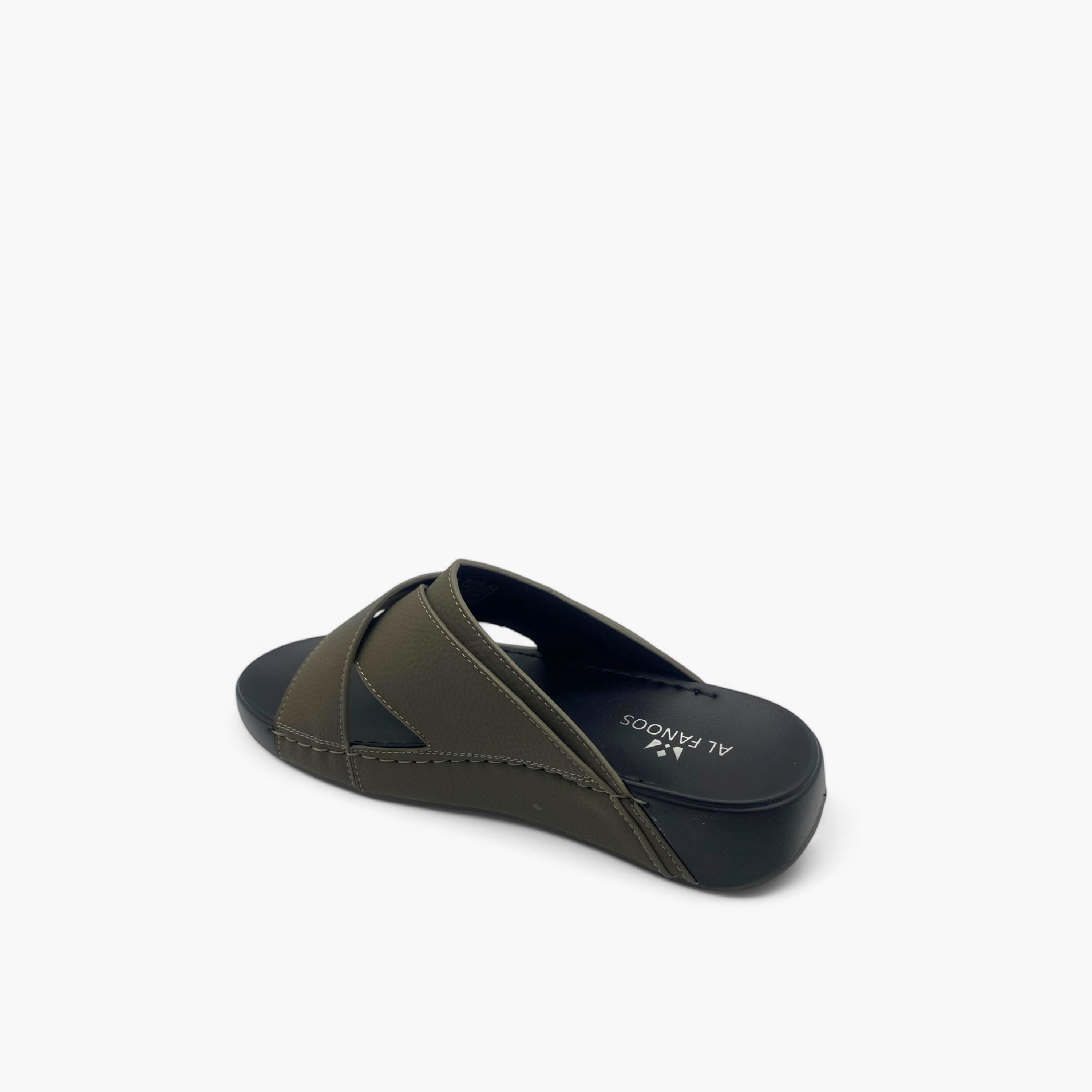 الفانوس- صندل عربي رجالي سهل الارتداء | AL2502137-men-shoes-sandals-image-4