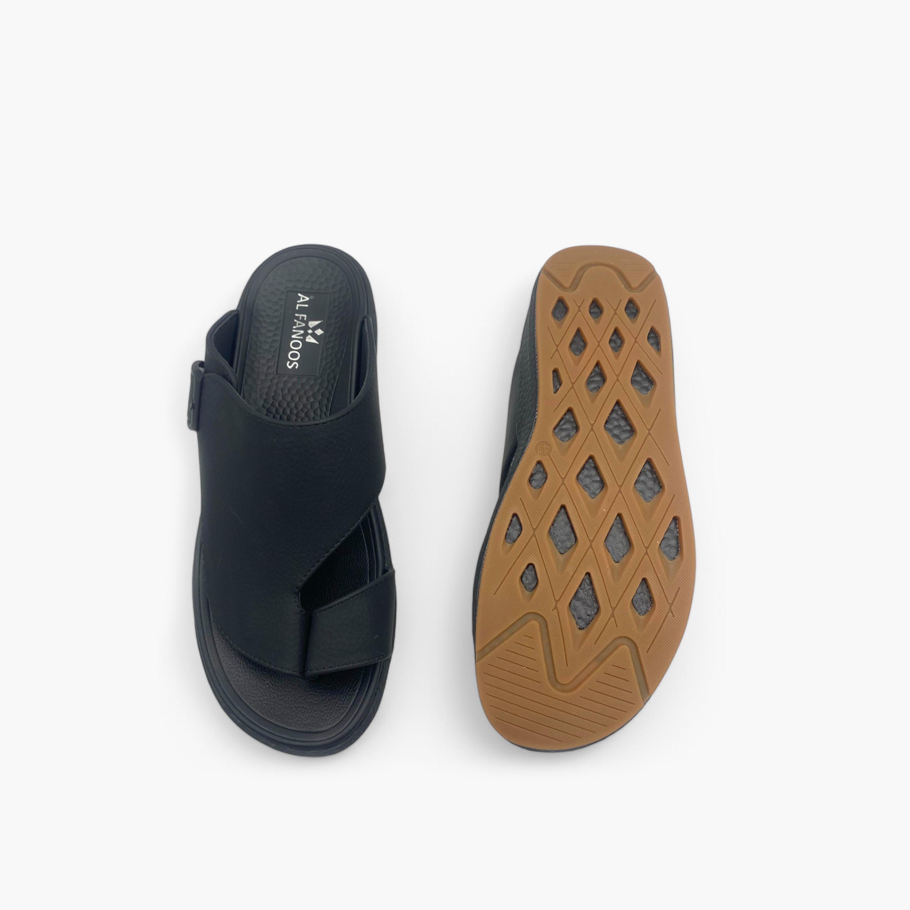 Al Fanoos Men's Elegant Slip-On Arabic Slippers-men-shoes-sandals-image-5