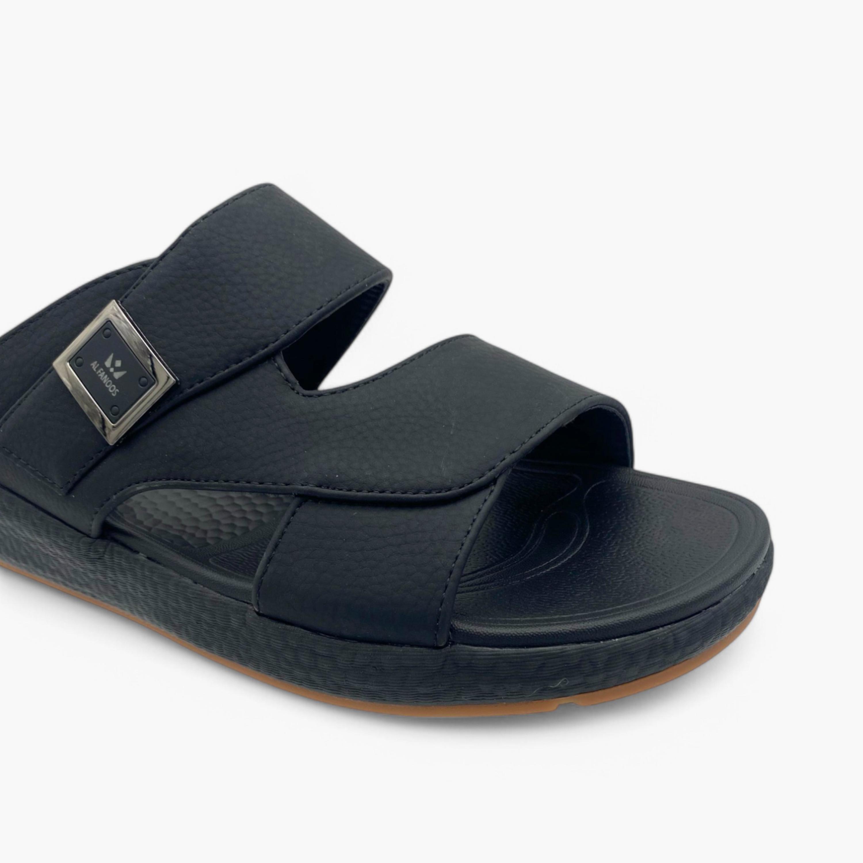 Al Fanoos Men's Elegant Slip-On Arabic Slippers-men-shoes-sandals-image-2
