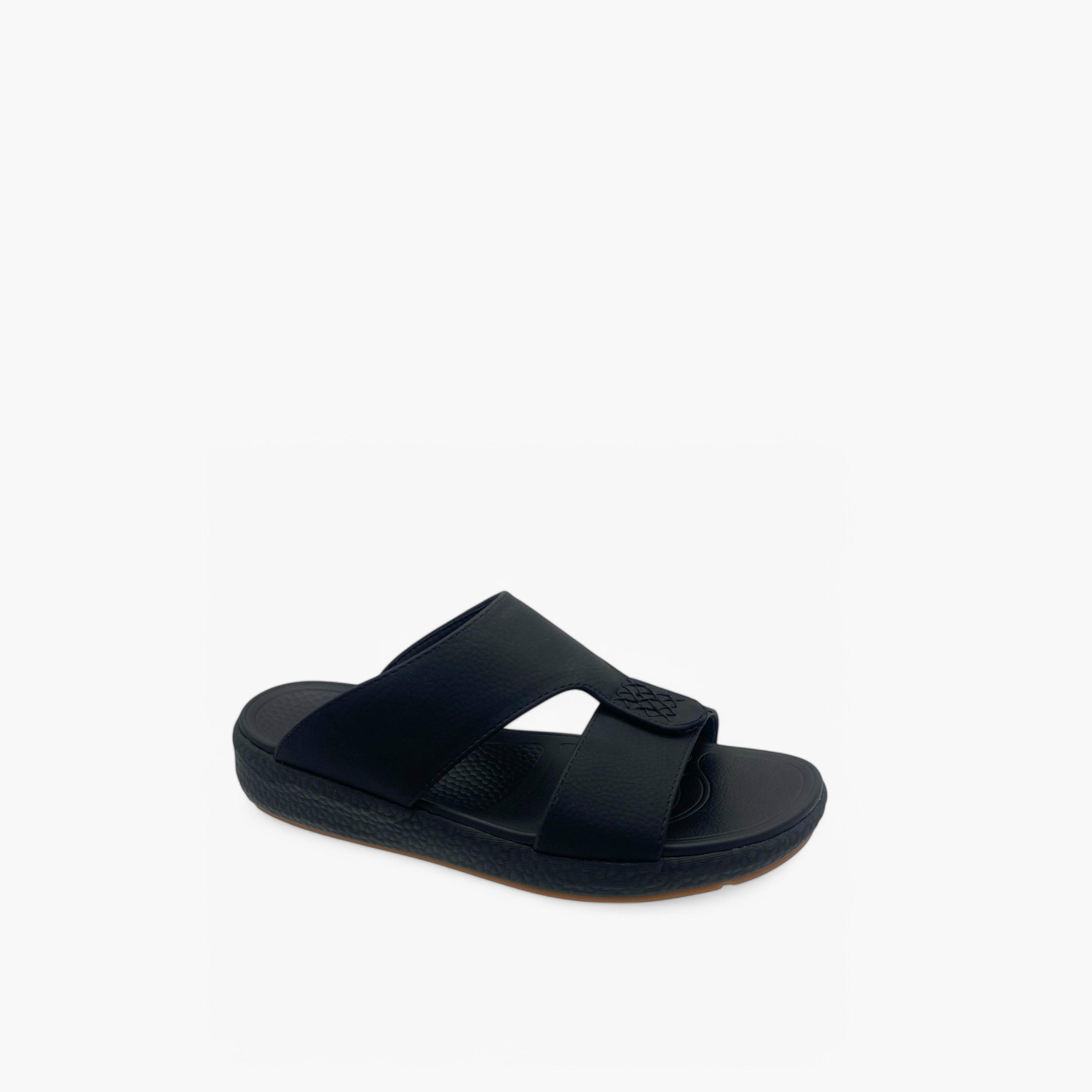 Al Fanoos Men's Elegant Slip-On Arabic Slippers-men-shoes-sandals-image-1