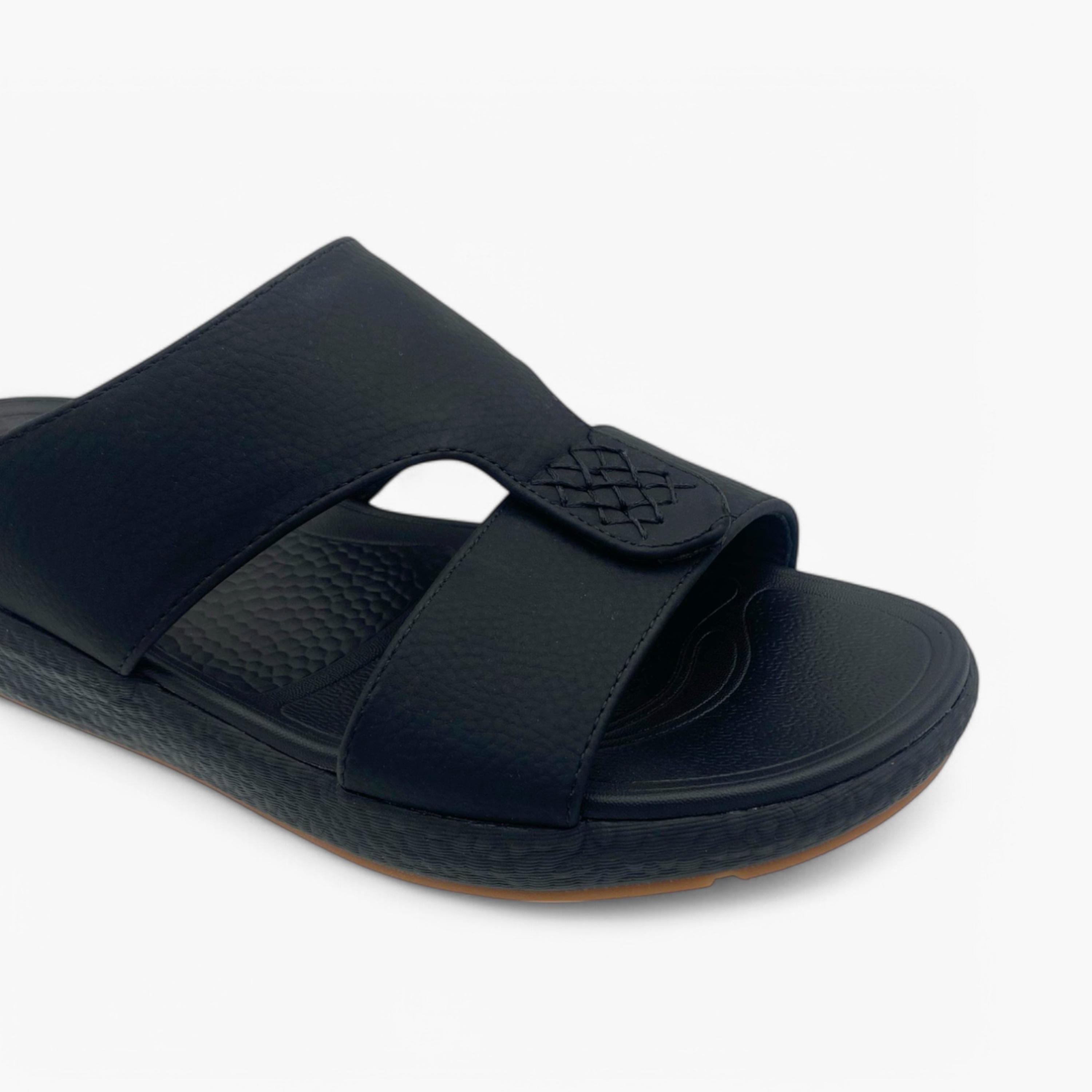 Al Fanoos Men's Elegant Slip-On Arabic Slippers-men-shoes-sandals-image-2
