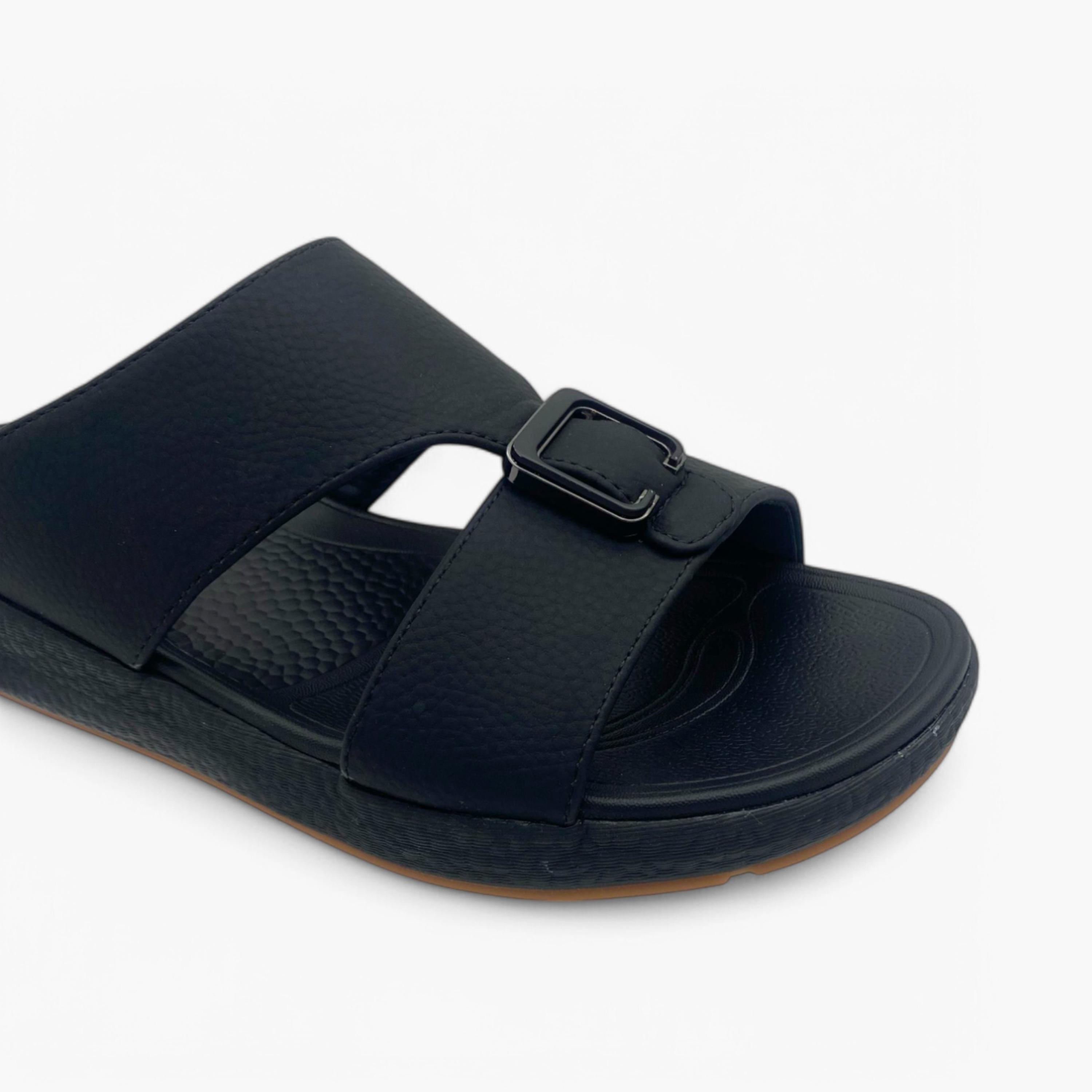 Al Fanoos Men's Elegant Slip-On Arabic Slippers-men-shoes-sandals-image-2