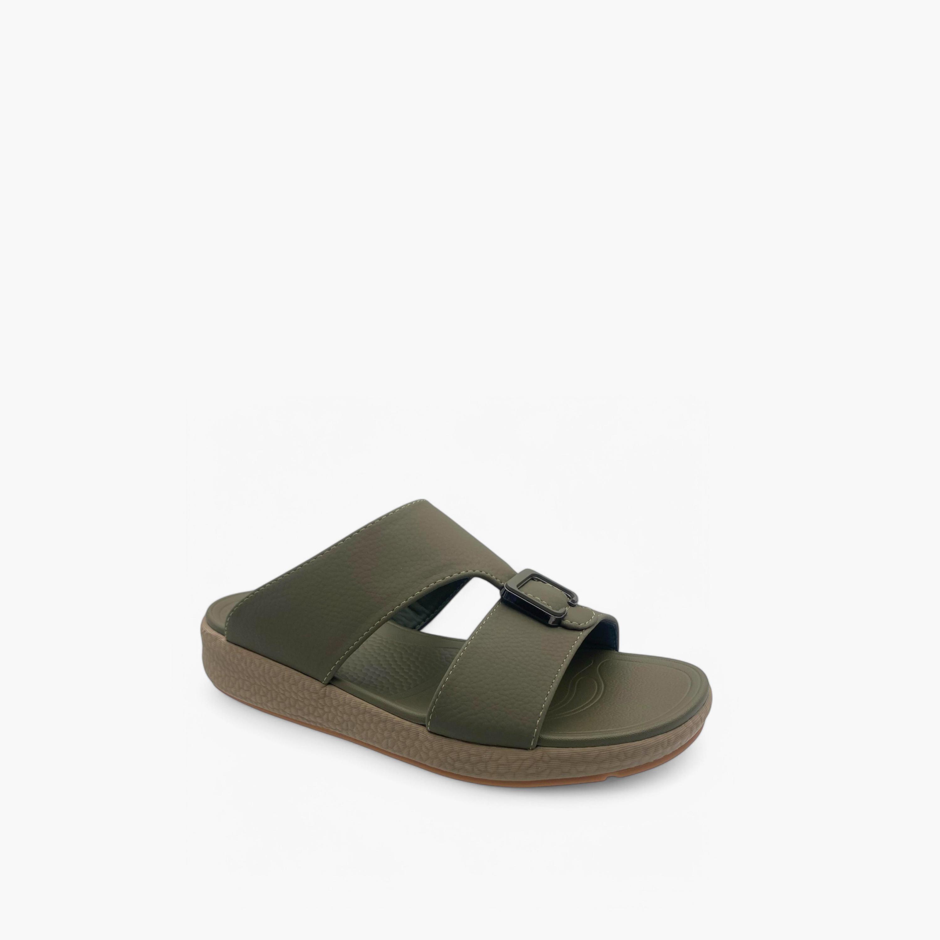 Al Fanoos Men's Elegant Slip-On Arabic Slippers-men-shoes-sandals-image-1