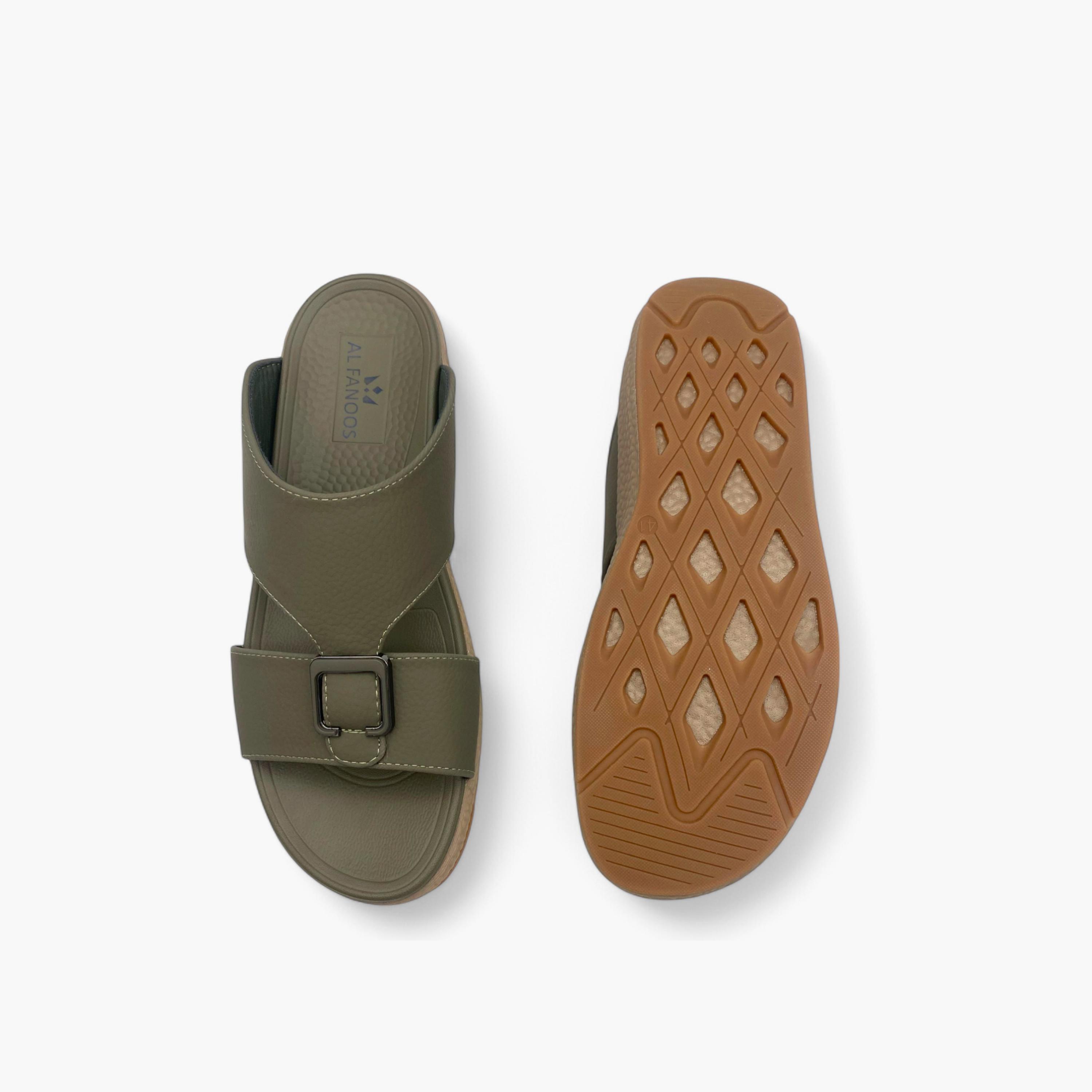 Al Fanoos Men's Elegant Slip-On Arabic Slippers-men-shoes-sandals-image-5