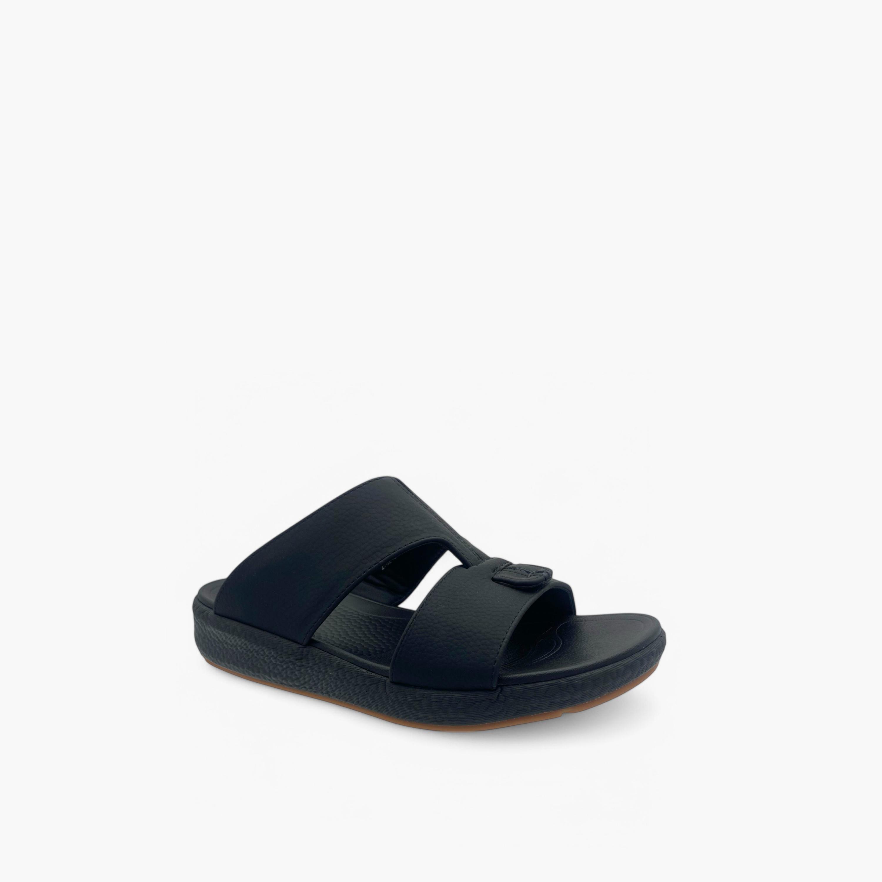 Al Fanoos Men's Elegant Slip-On Arabic Slippers-men-shoes-sandals-image-1