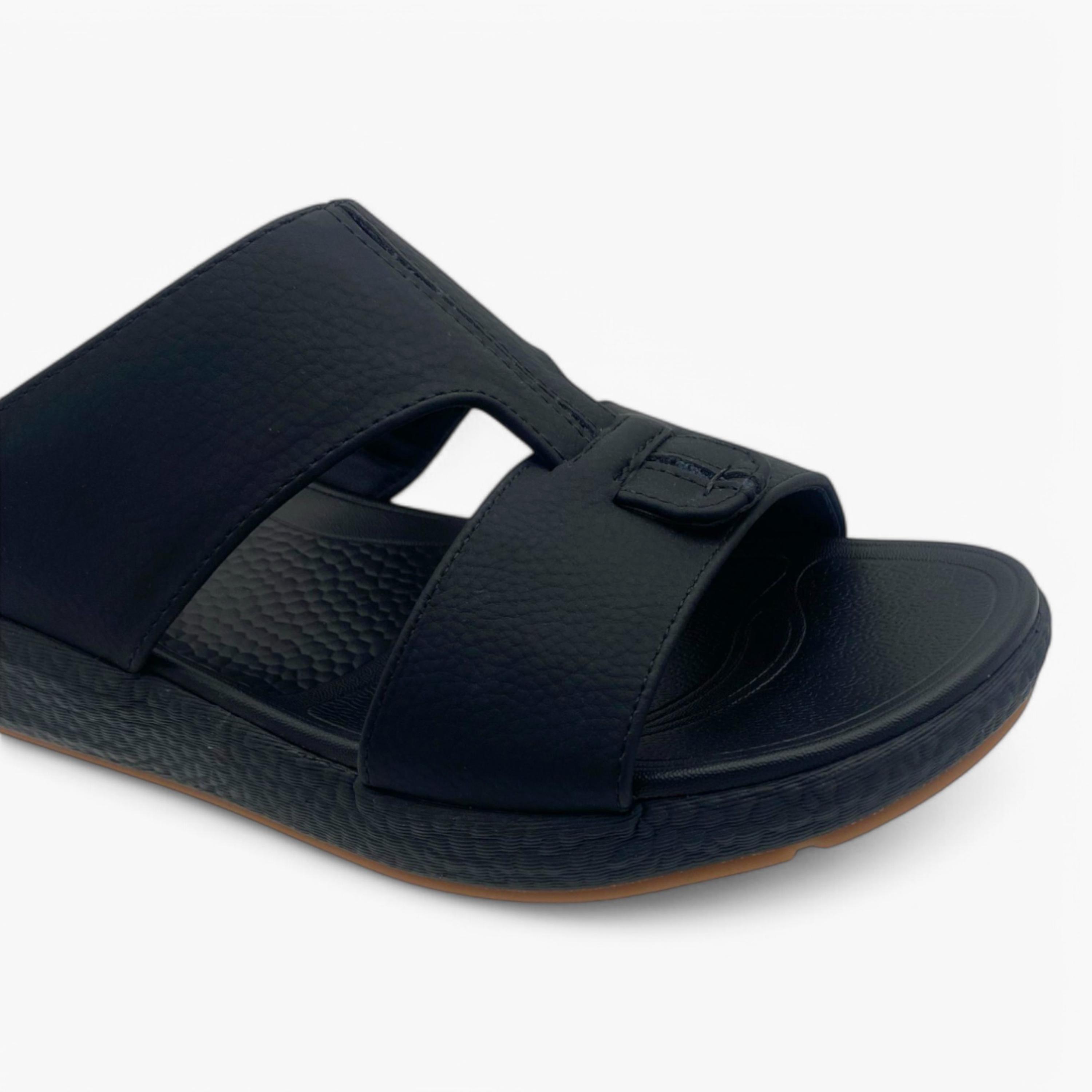 Al Fanoos Men's Elegant Slip-On Arabic Slippers-men-shoes-sandals-image-2