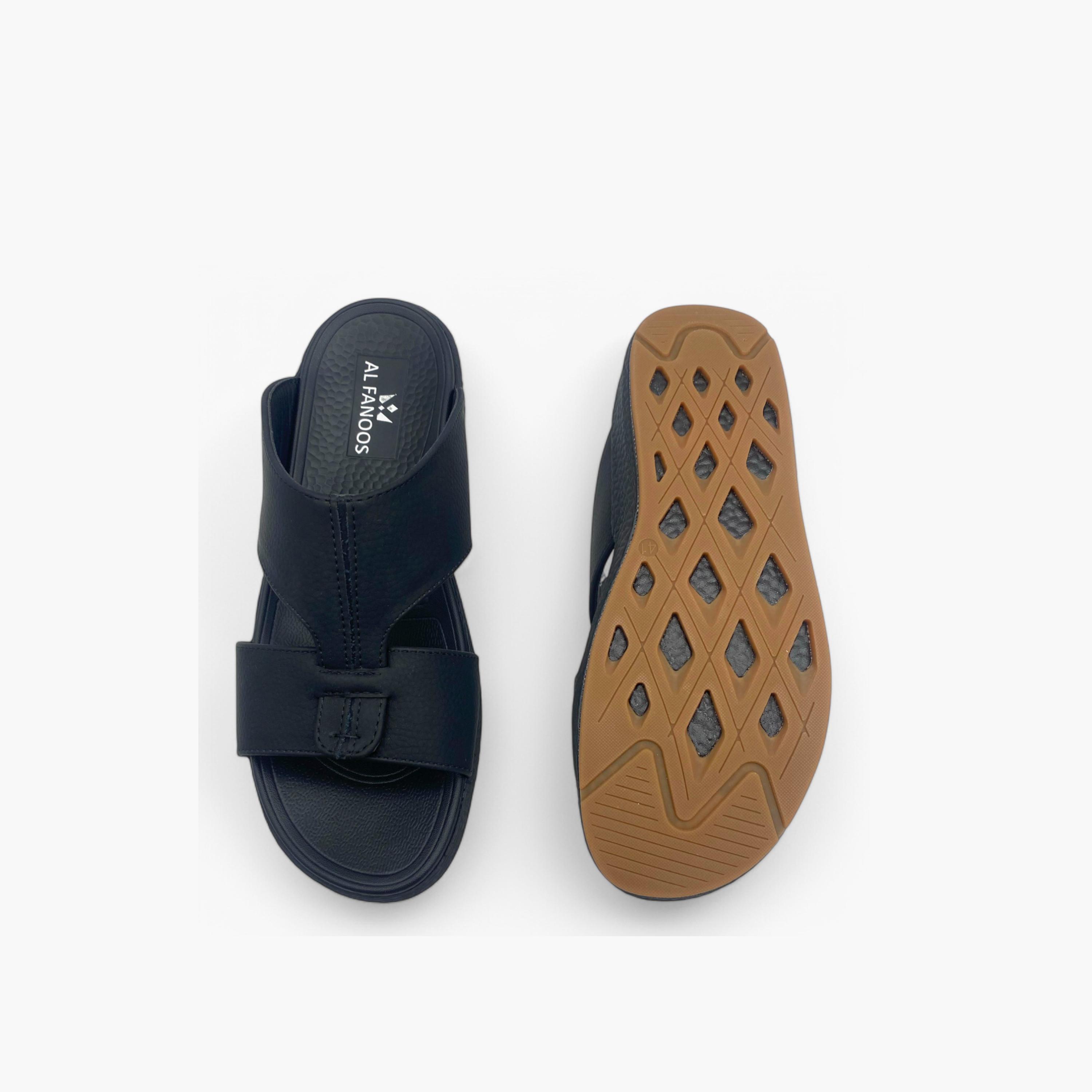 Al Fanoos Men's Elegant Slip-On Arabic Slippers-men-shoes-sandals-image-5