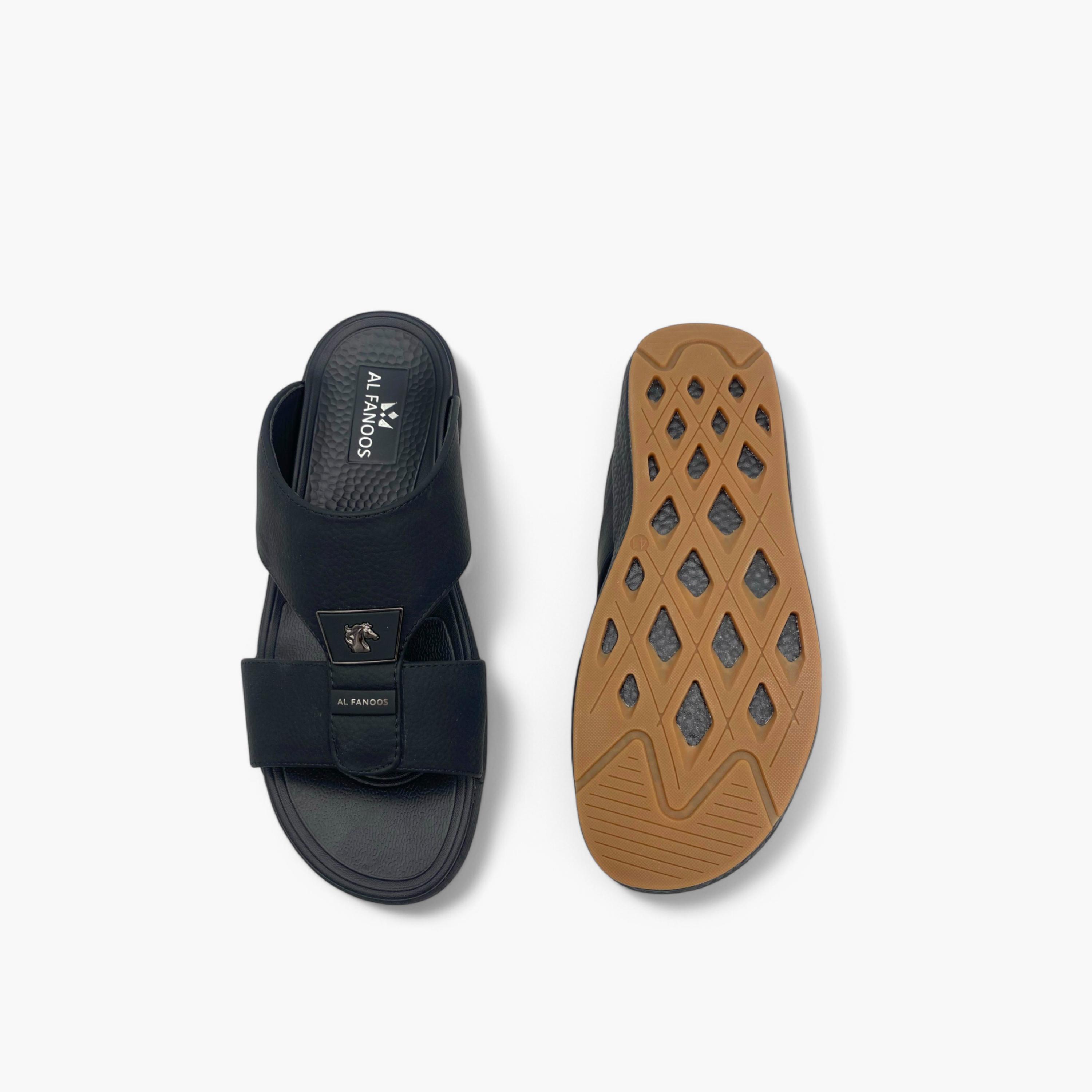 Al Fanoos Men's Elegant Slip-On Arabic Slippers-men-shoes-sandals-image-4