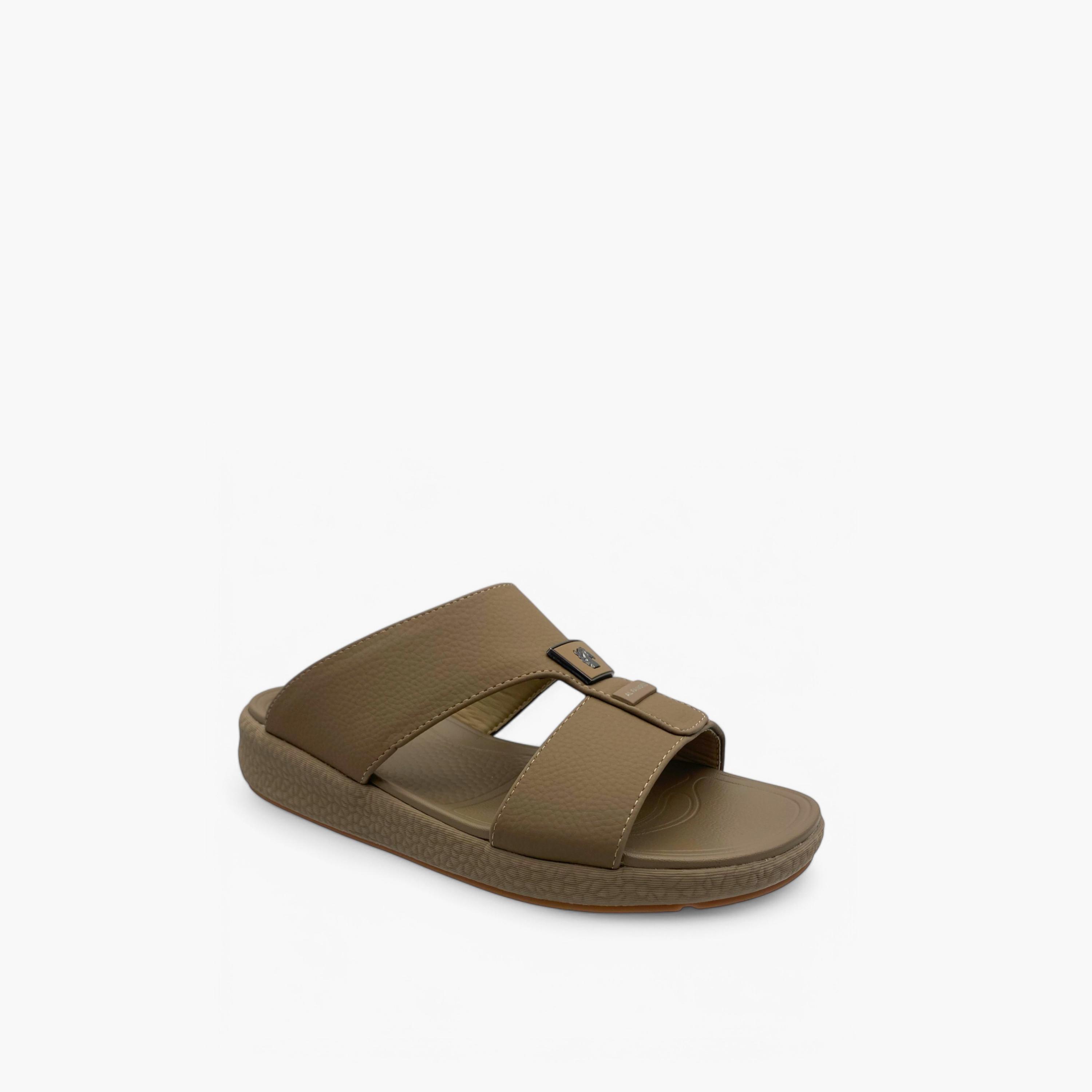 Al Fanoos Men's Elegant Slip-On Arabic Slippers-men-shoes-sandals-image-1