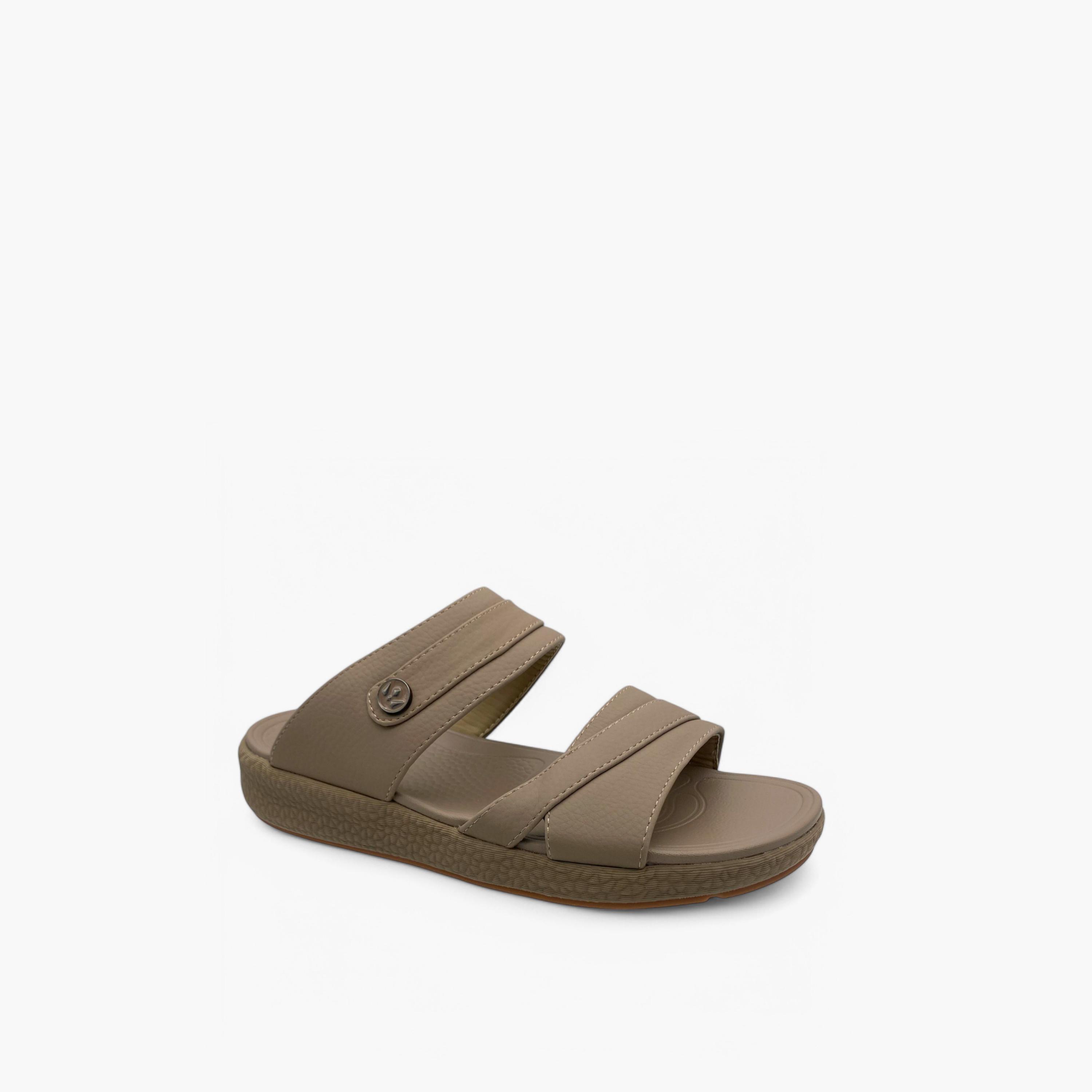 Al Fanoos Men's Elegant Slip-On Arabic Slippers-men-shoes-sandals-image-1
