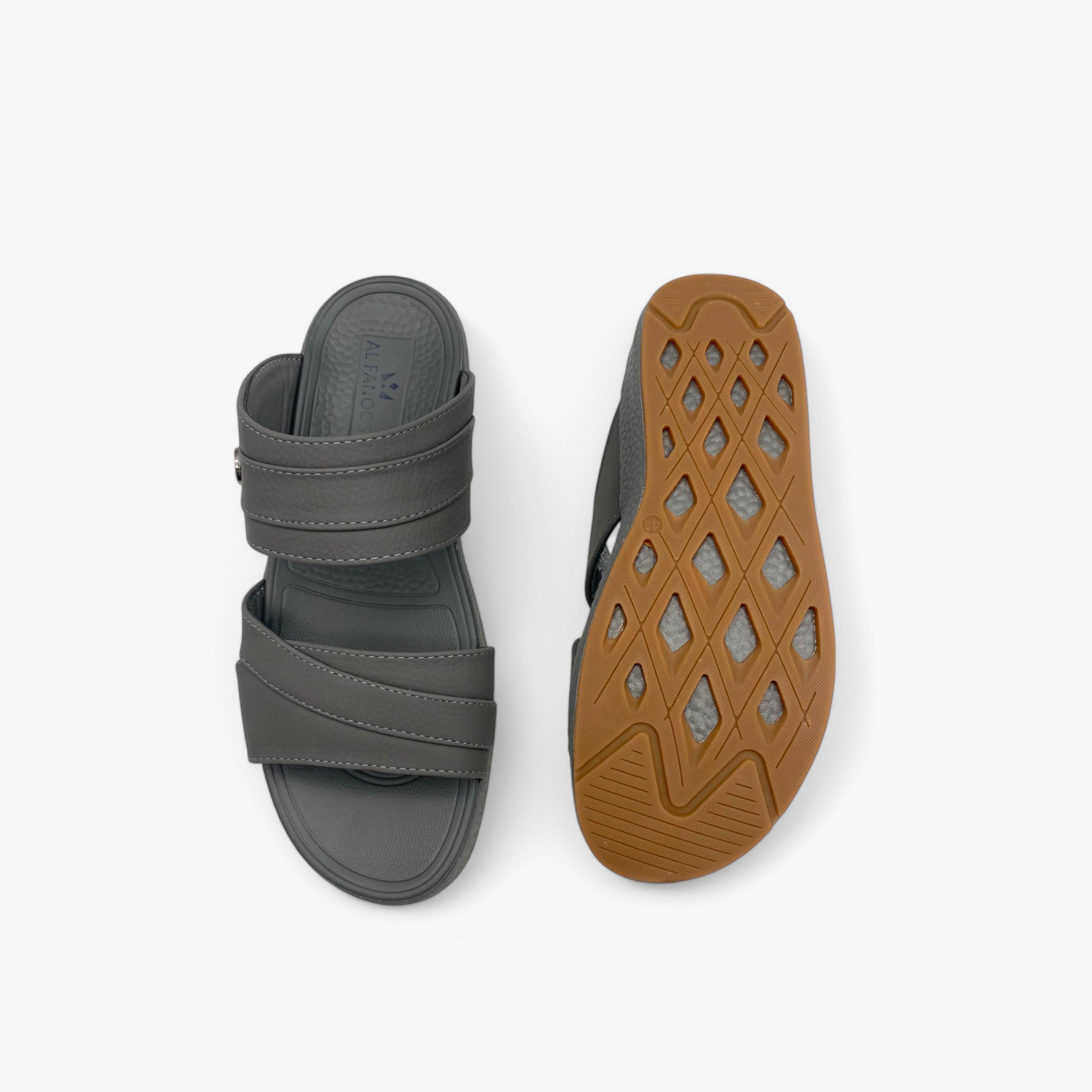 Al Fanoos Men's Elegant Slip-On Arabic Slippers-men-shoes-sandals-image-5