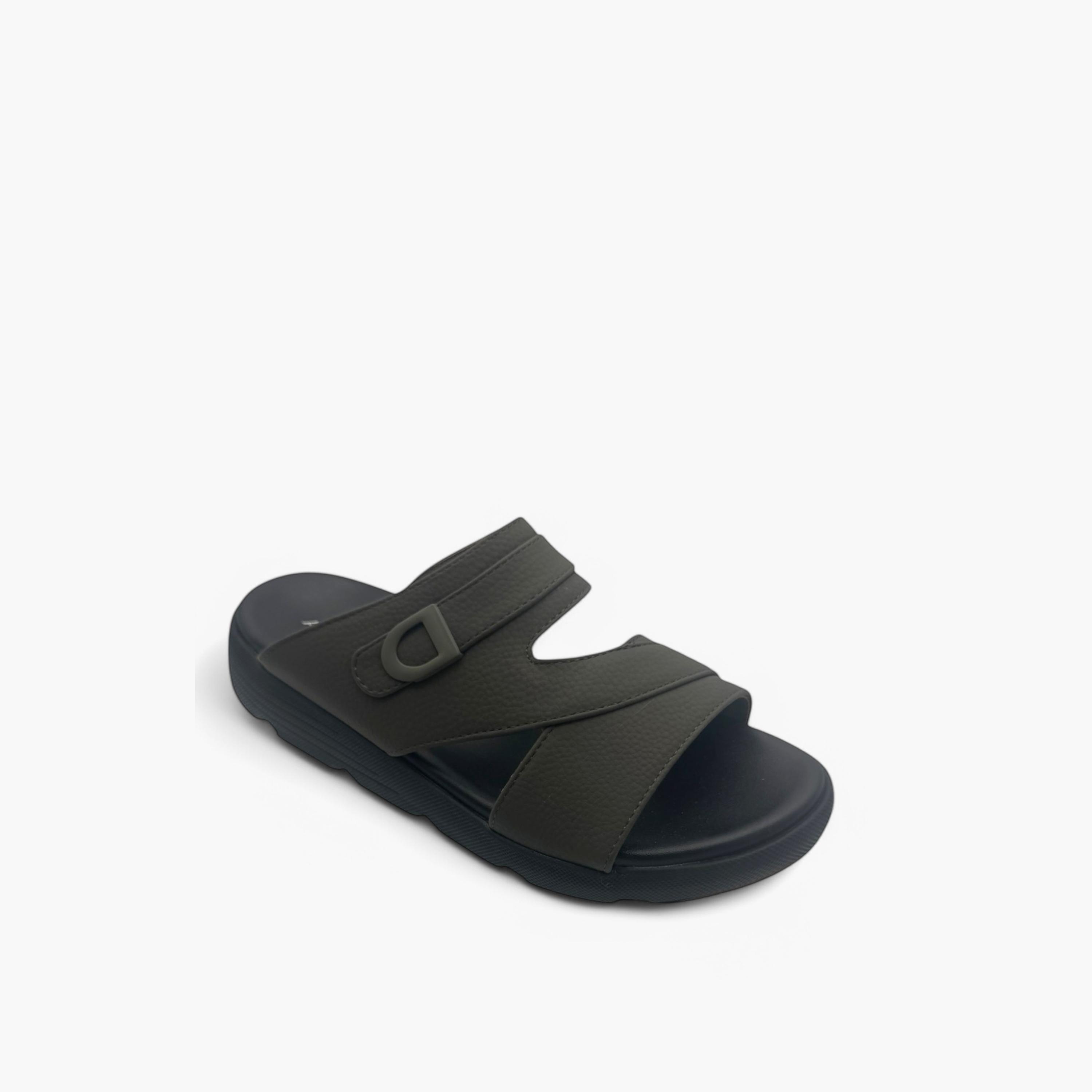 Al Fanoos Men's Heritage Walk  Slip-On Arabic Slippers | ALFM-men-shoes-sandals-image-1