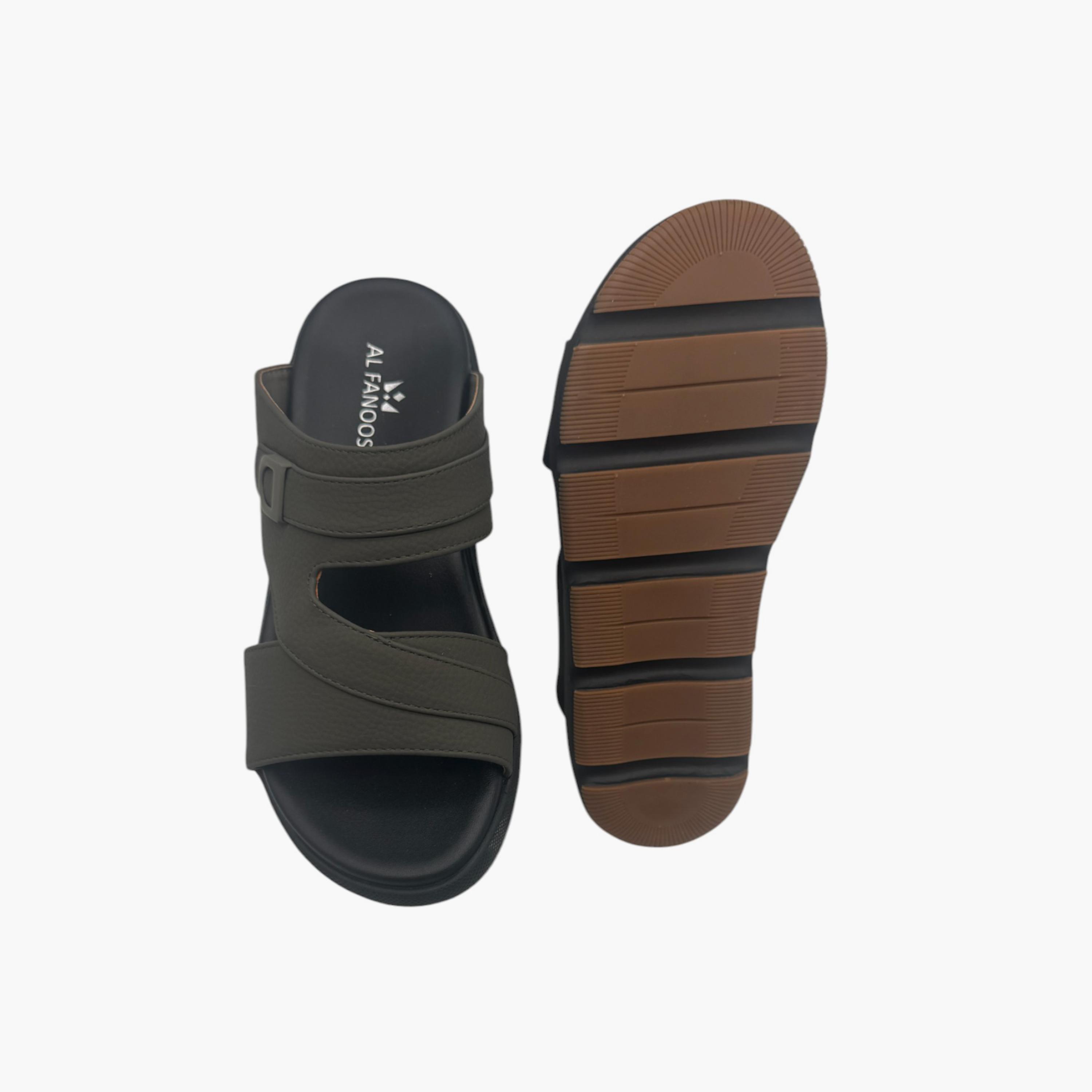 Al Fanoos Men's Heritage Walk  Slip-On Arabic Slippers | ALFM-men-shoes-sandals-image-4