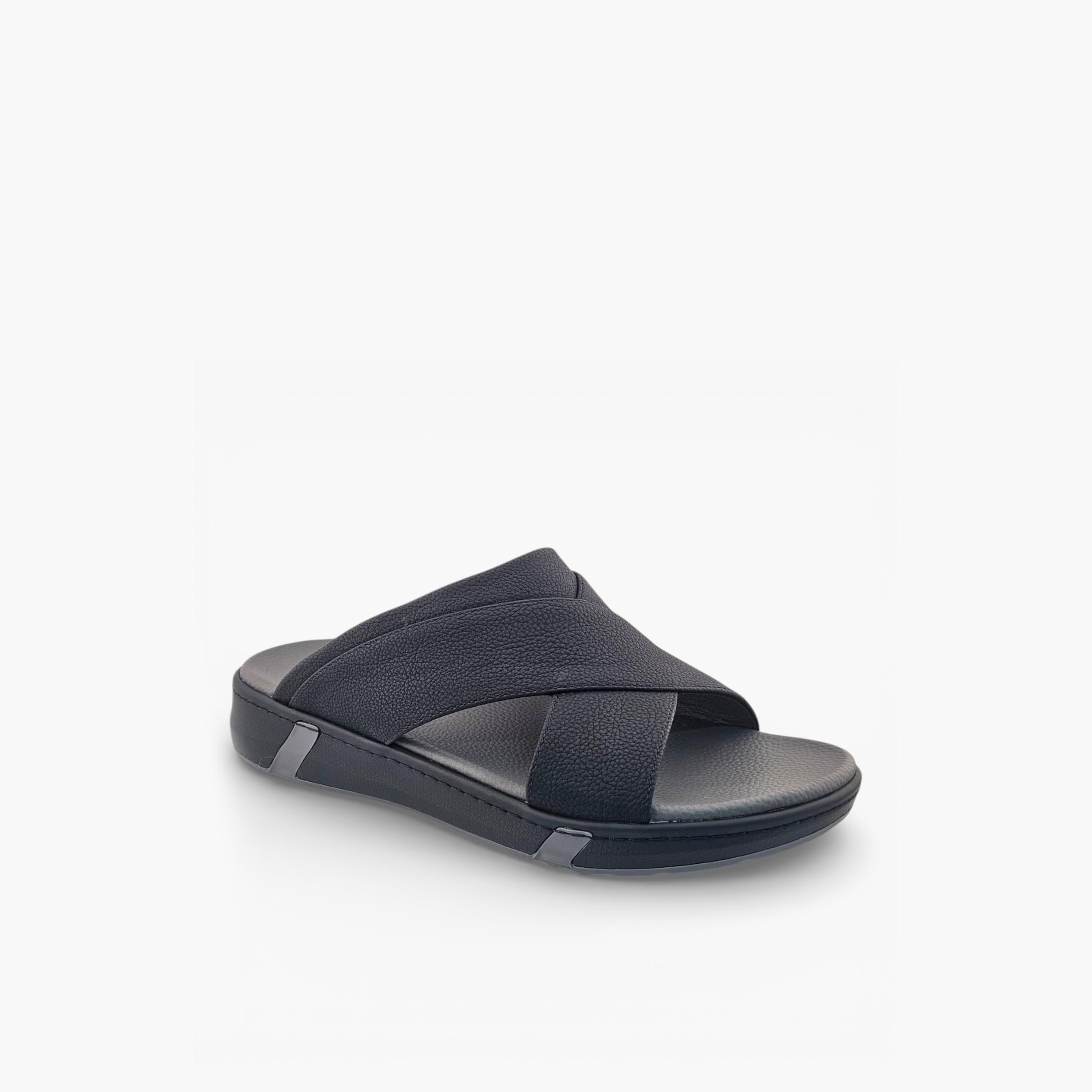 Al Fanoos Mens Slip-On Velours Arabic Sandals | AL2603113-men-shoes-sandals-image-1