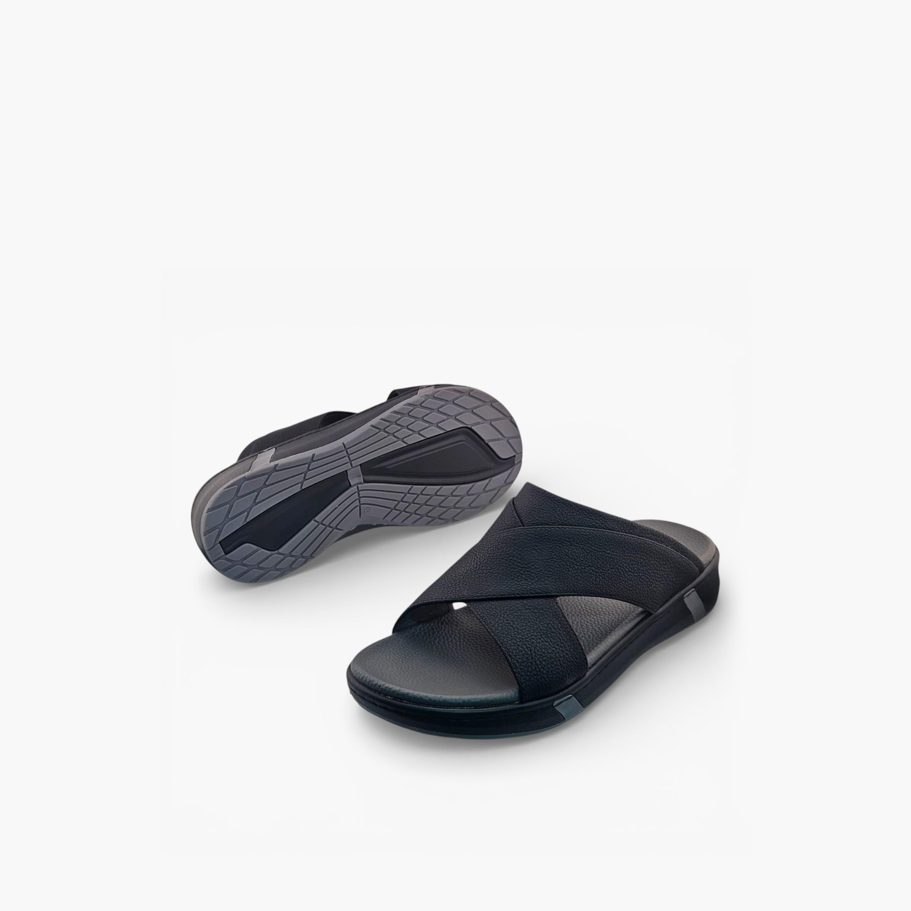 Al Fanoos Mens Slip-On Velours Arabic Sandals | AL2603113-men-shoes-sandals-image-4