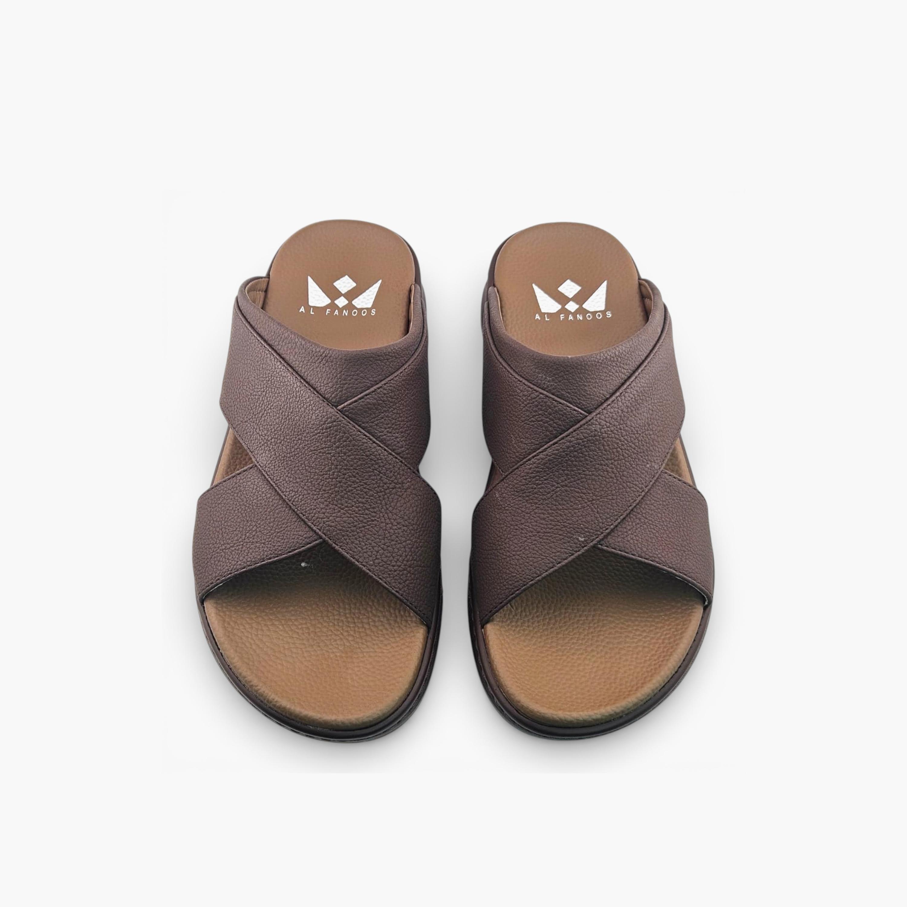 الفانوس - صندل رجالي سهل الارتداء، مصنوع من المخمل العربي | AL2603113-men-shoes-sandals-image-2