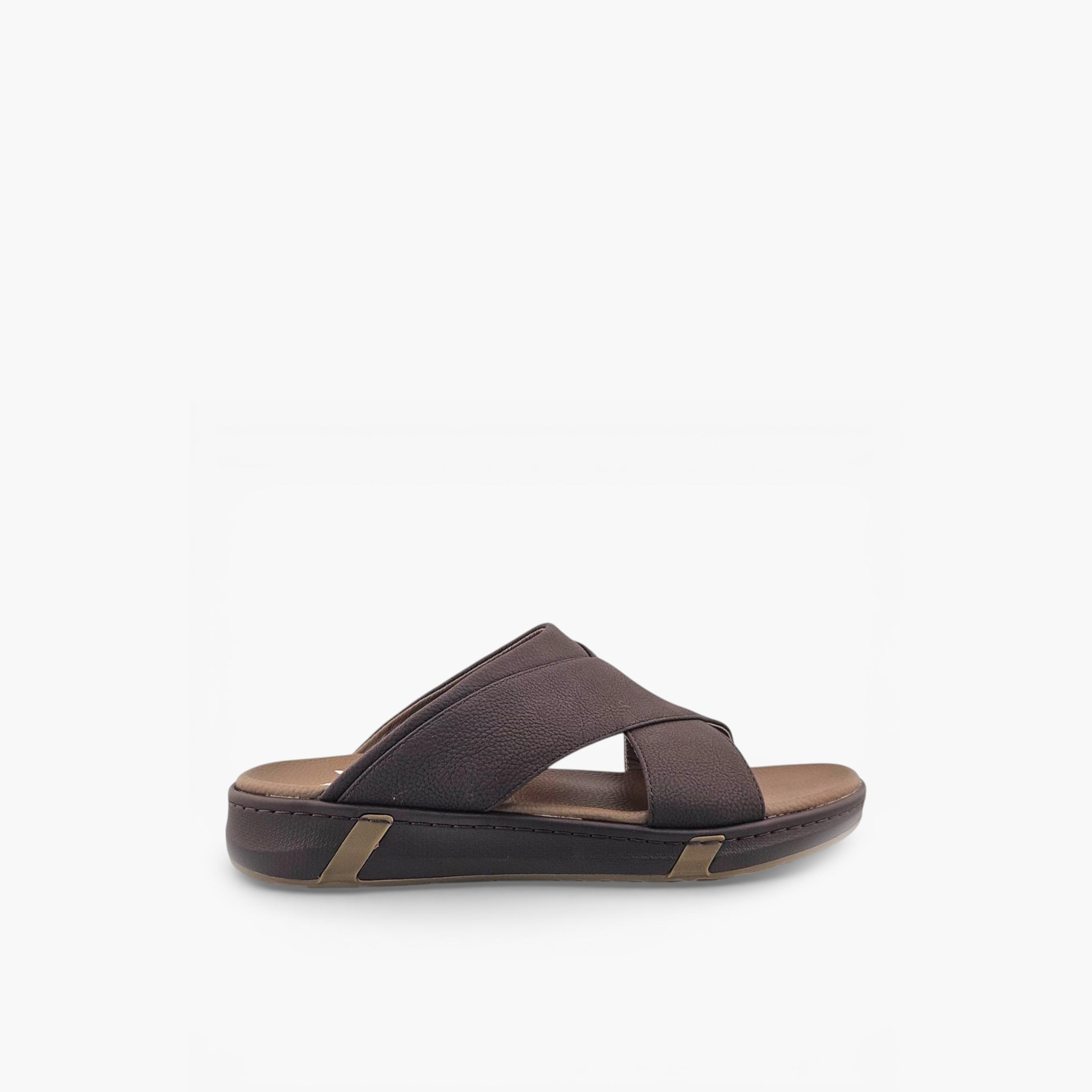 الفانوس - صندل رجالي سهل الارتداء، مصنوع من المخمل العربي | AL2603113-men-shoes-sandals-image-3