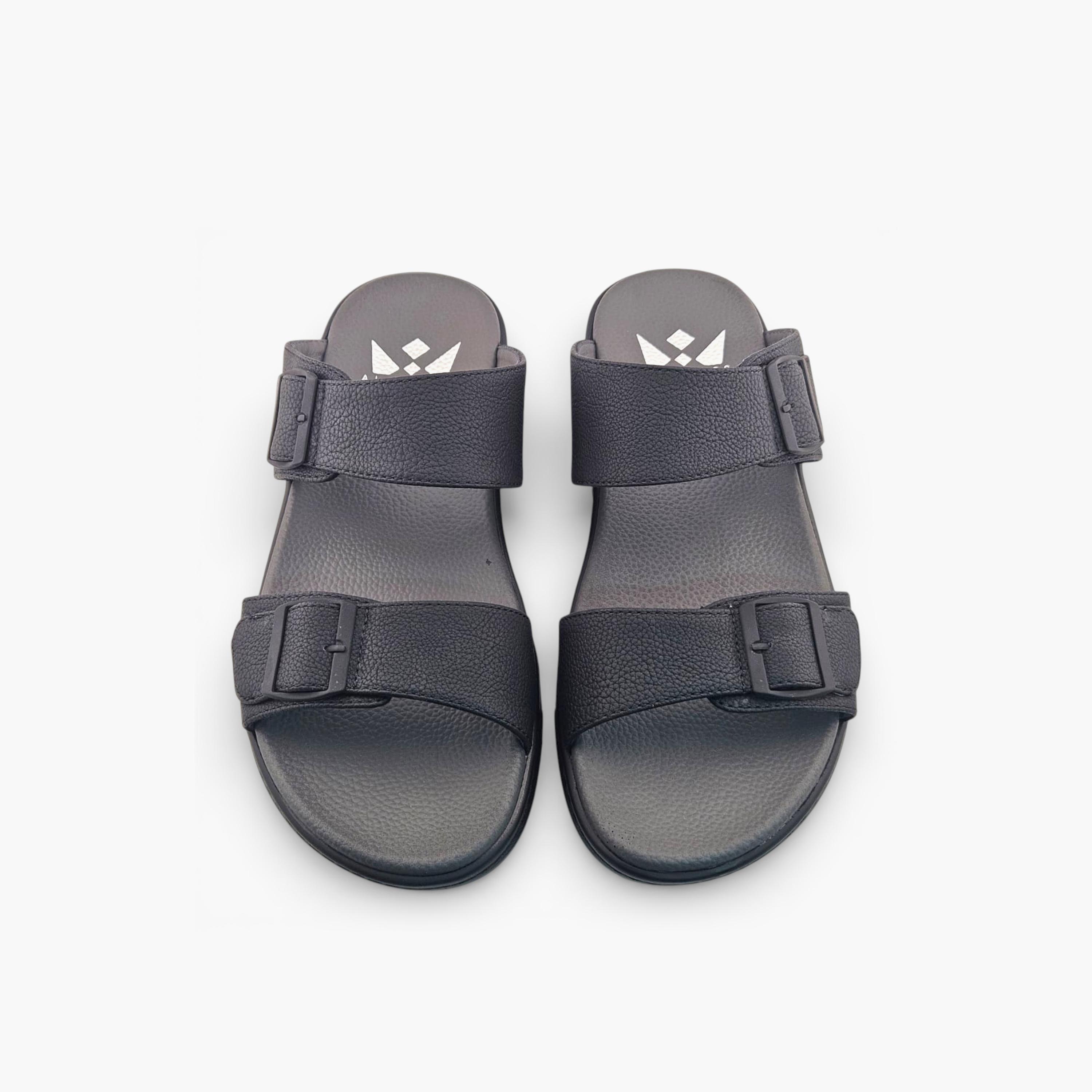 Al Fanoos Mens Slip-On Velours Arabic Sandals | AL2603114-men-shoes-sandals-image-2