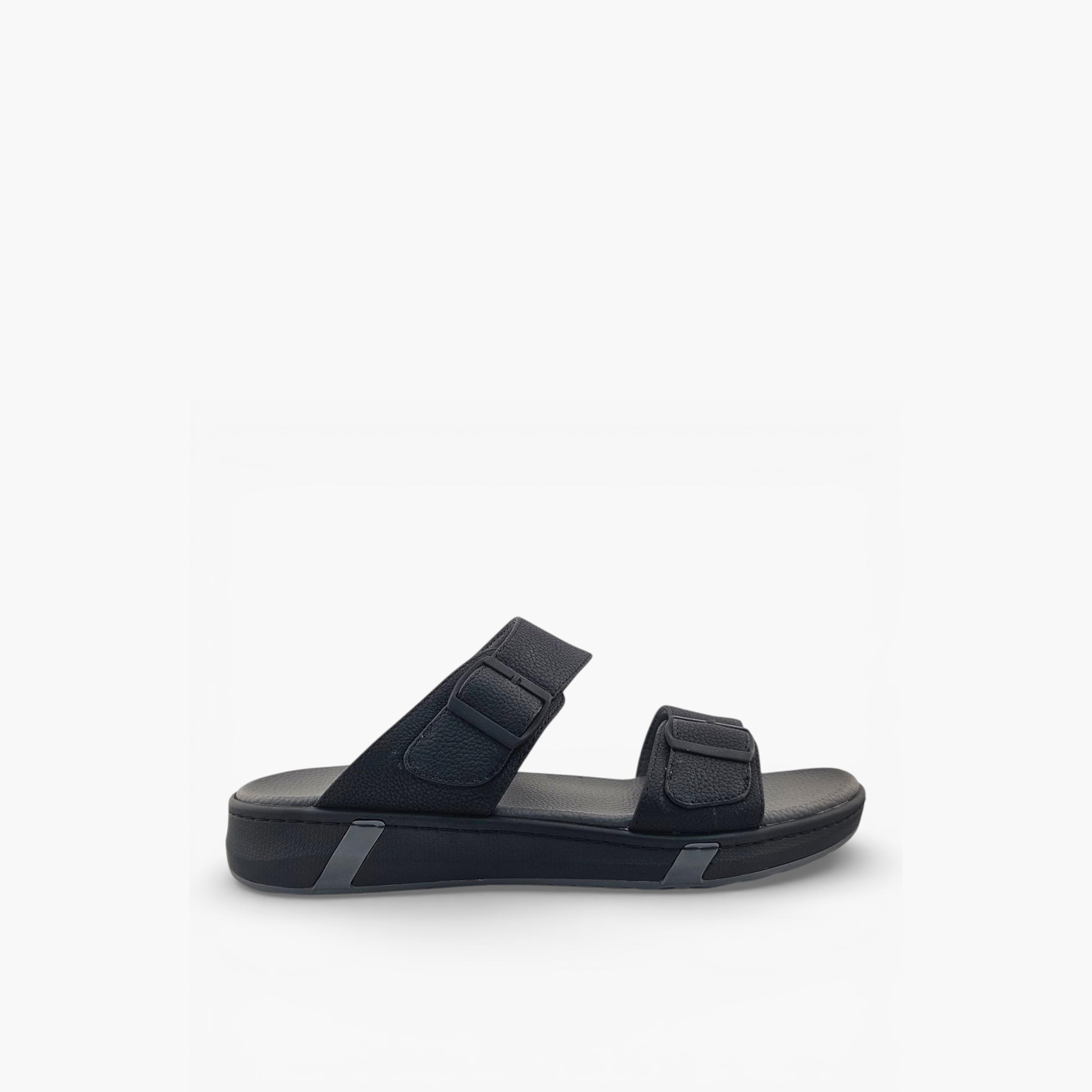 Al Fanoos Mens Slip-On Velours Arabic Sandals | AL2603114-men-shoes-sandals-image-3