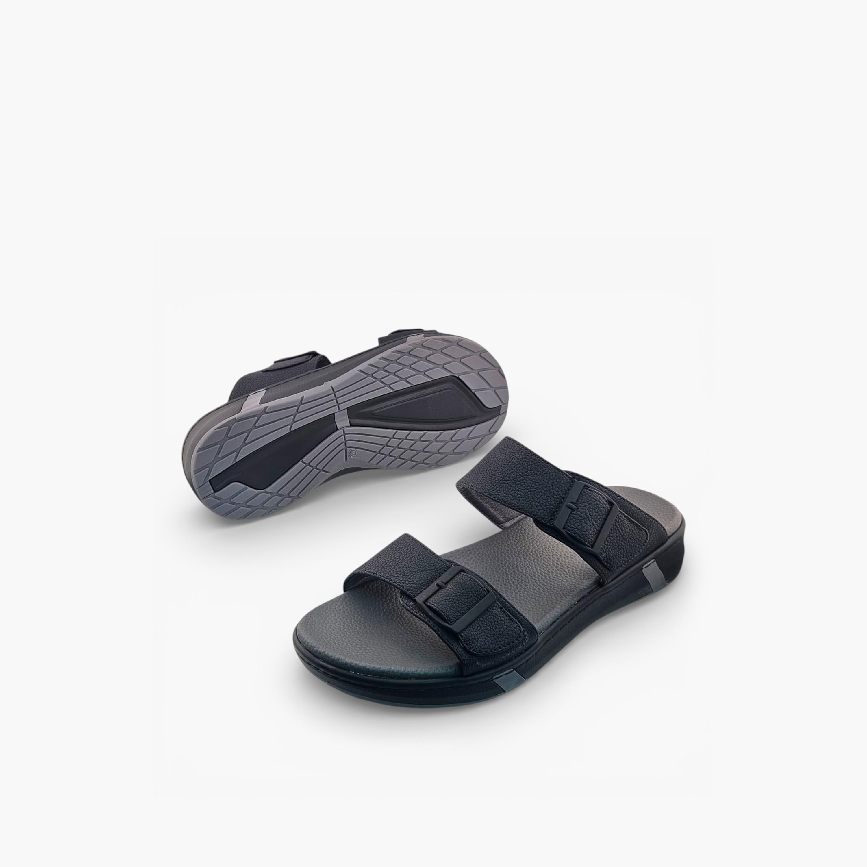 Al Fanoos Mens Slip-On Velours Arabic Sandals | AL2603114-men-shoes-sandals-image-4