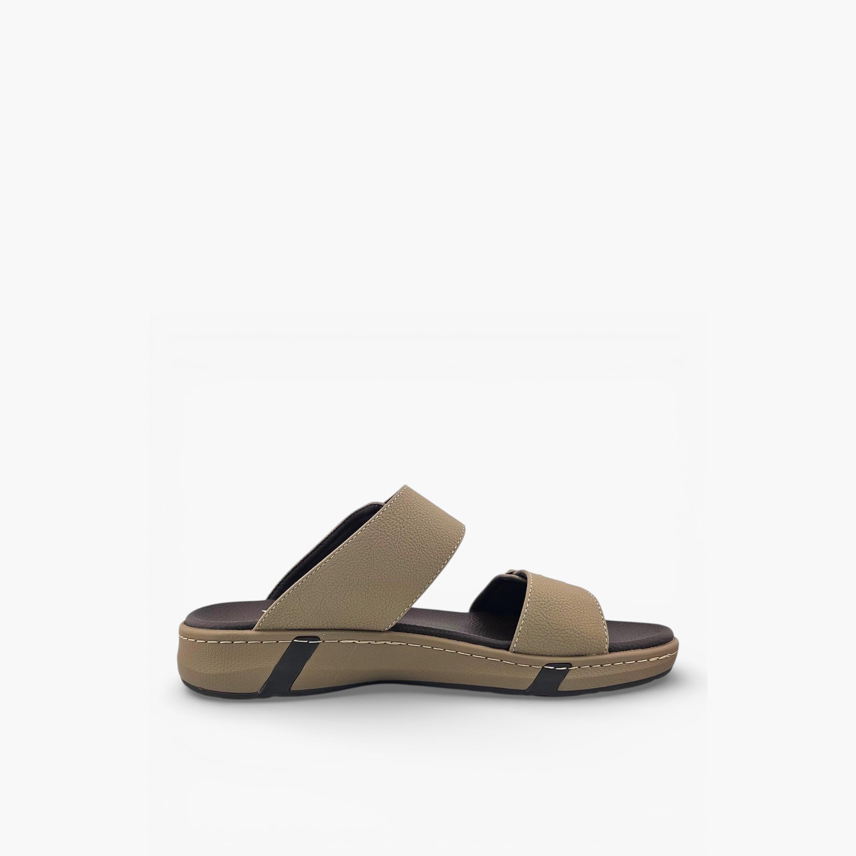 Al Fanoos Mens Slip-On Velours Arabic Sandals | AL2603114-men-shoes-sandals-image-3