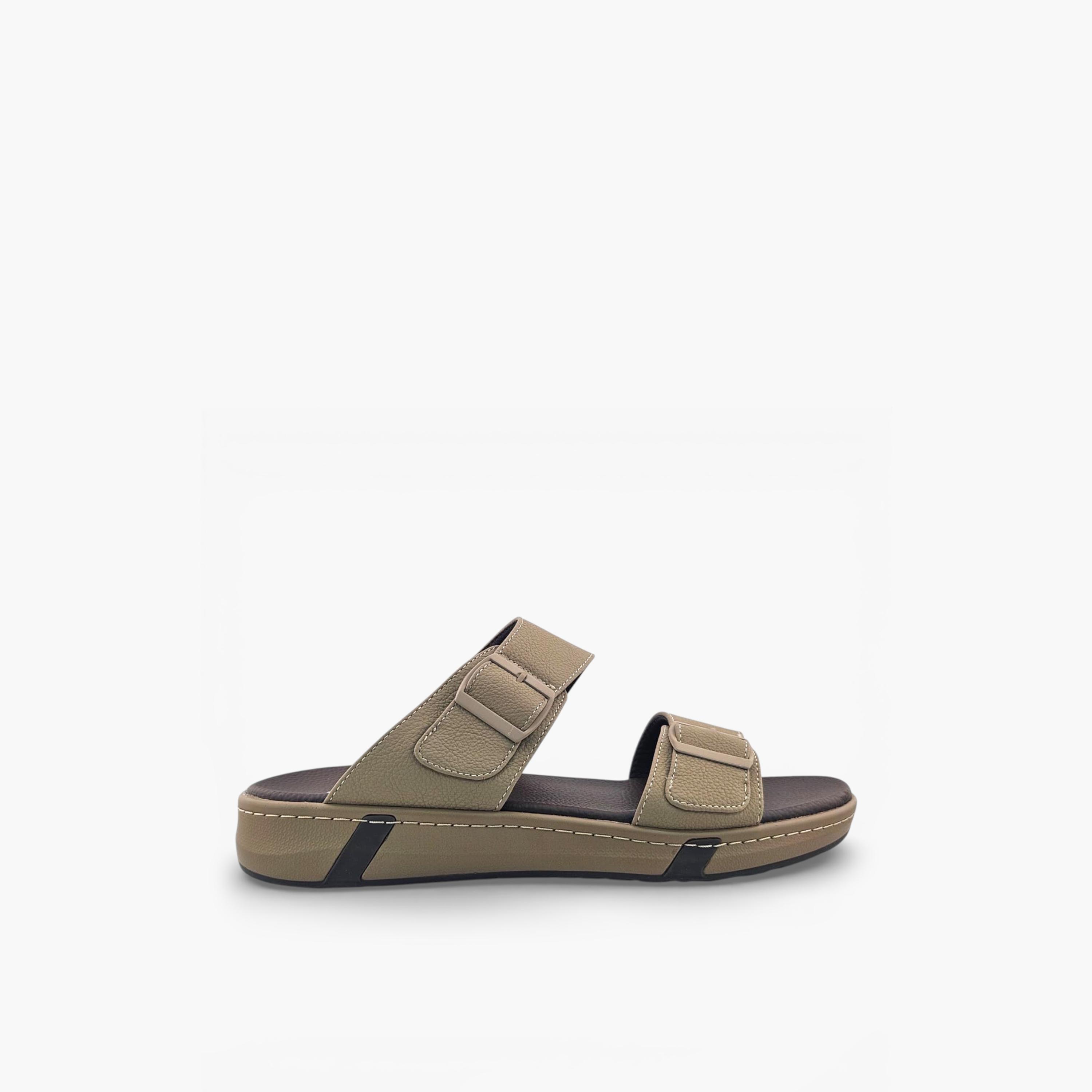 Al Fanoos Mens Slip-On Velours Arabic Sandals | AL2603114-men-shoes-sandals-image-5