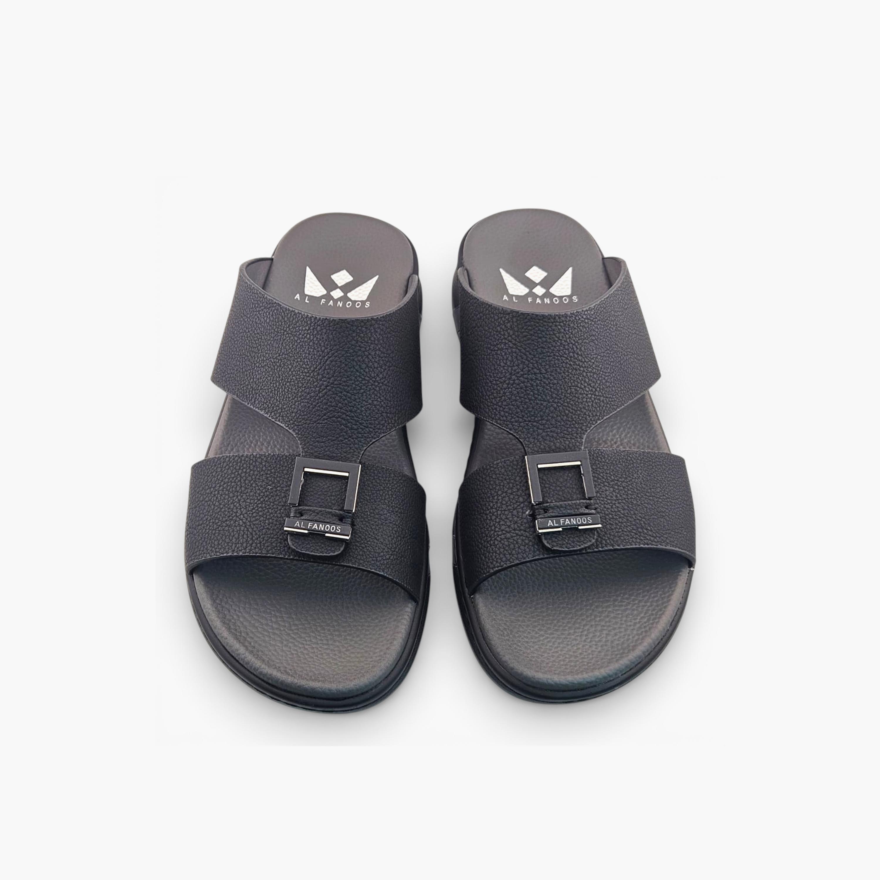 Al Fanoos Mens Slip-On Velours Arabic Sandals | AL2603115-men-shoes-sandals-image-2
