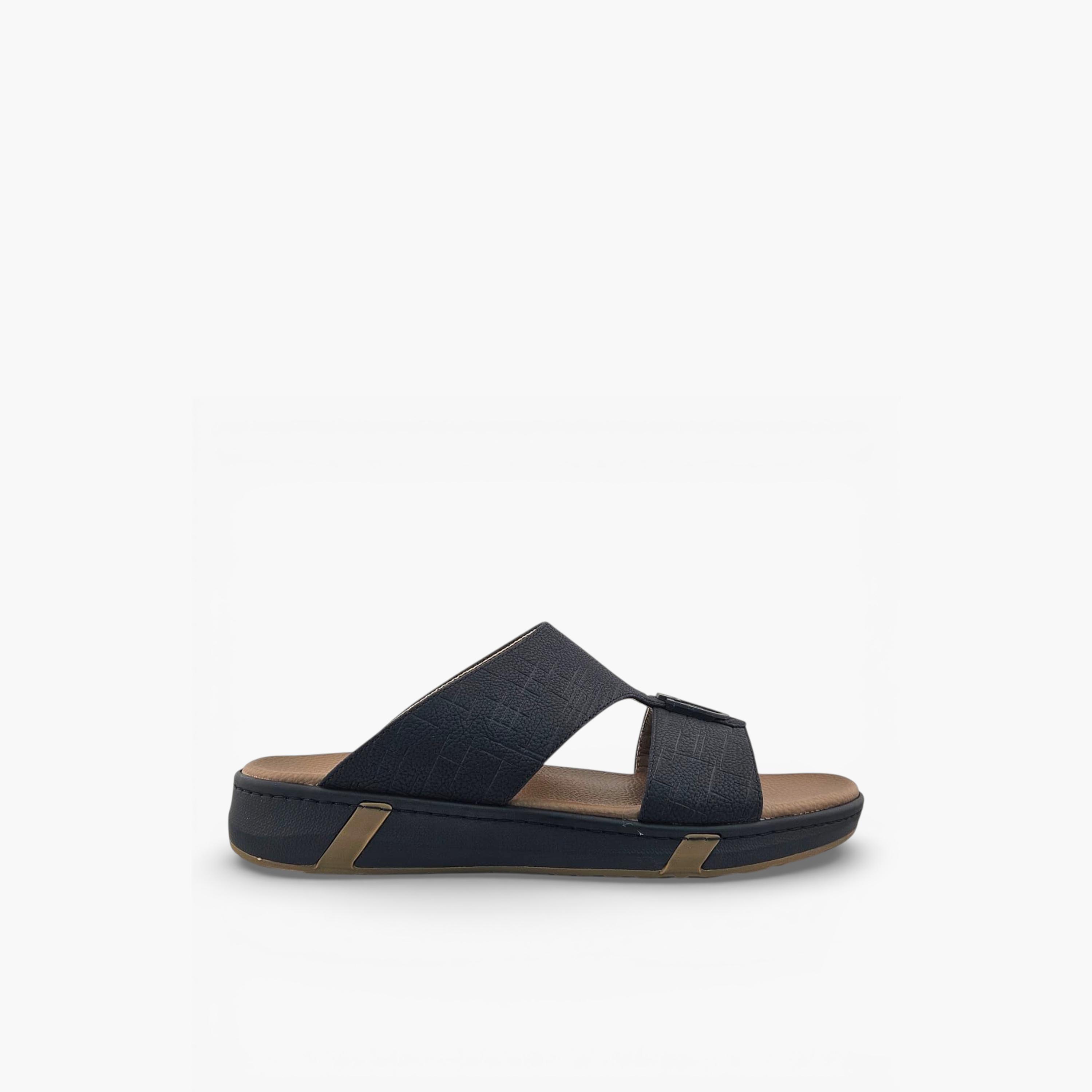 Al Fanoos Mens Slip-On Velours Arabic Sandals | AL2603116-men-shoes-sandals-image-3