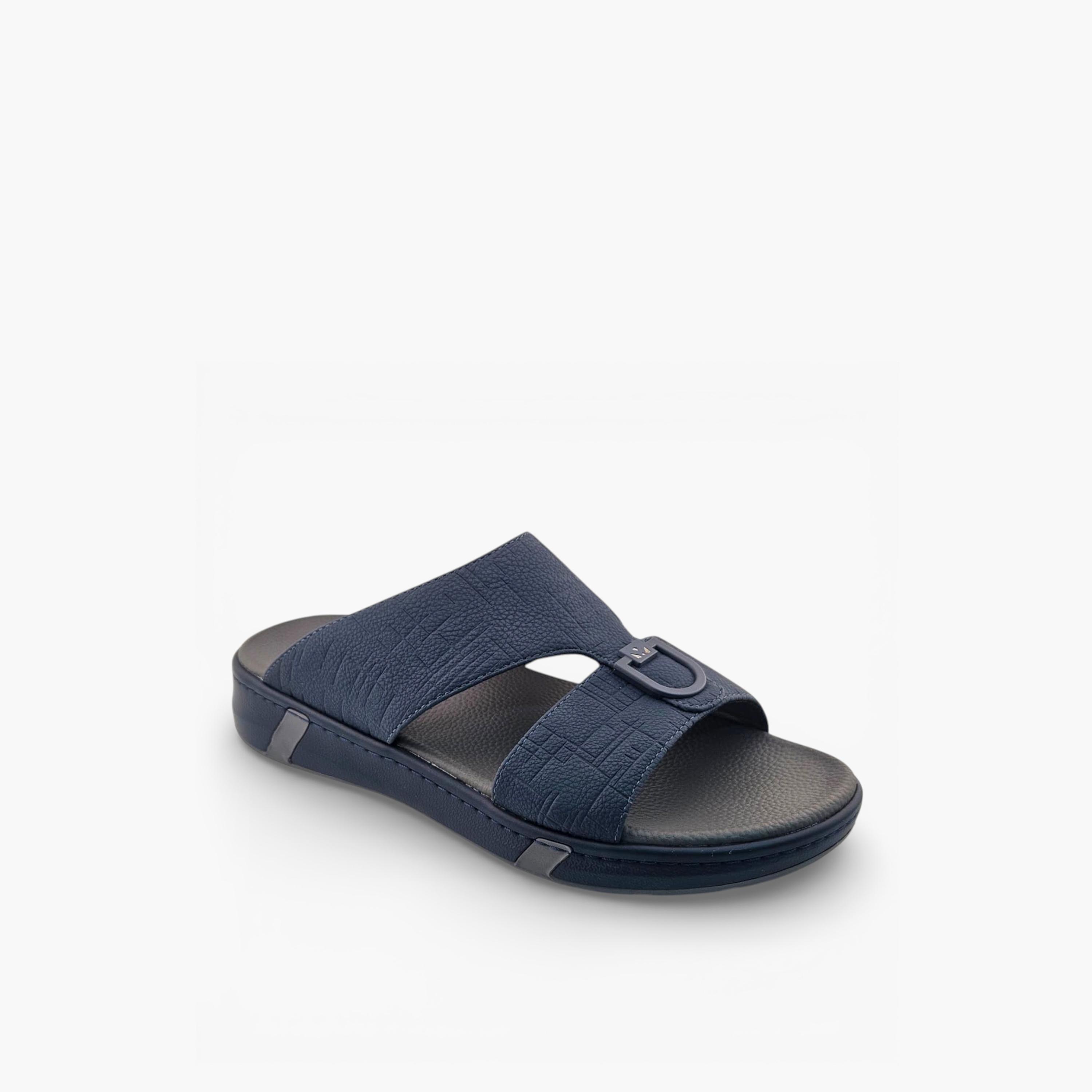 Al Fanoos Mens Slip-On Velours Arabic Sandals | AL2603116-men-shoes-sandals-image-1