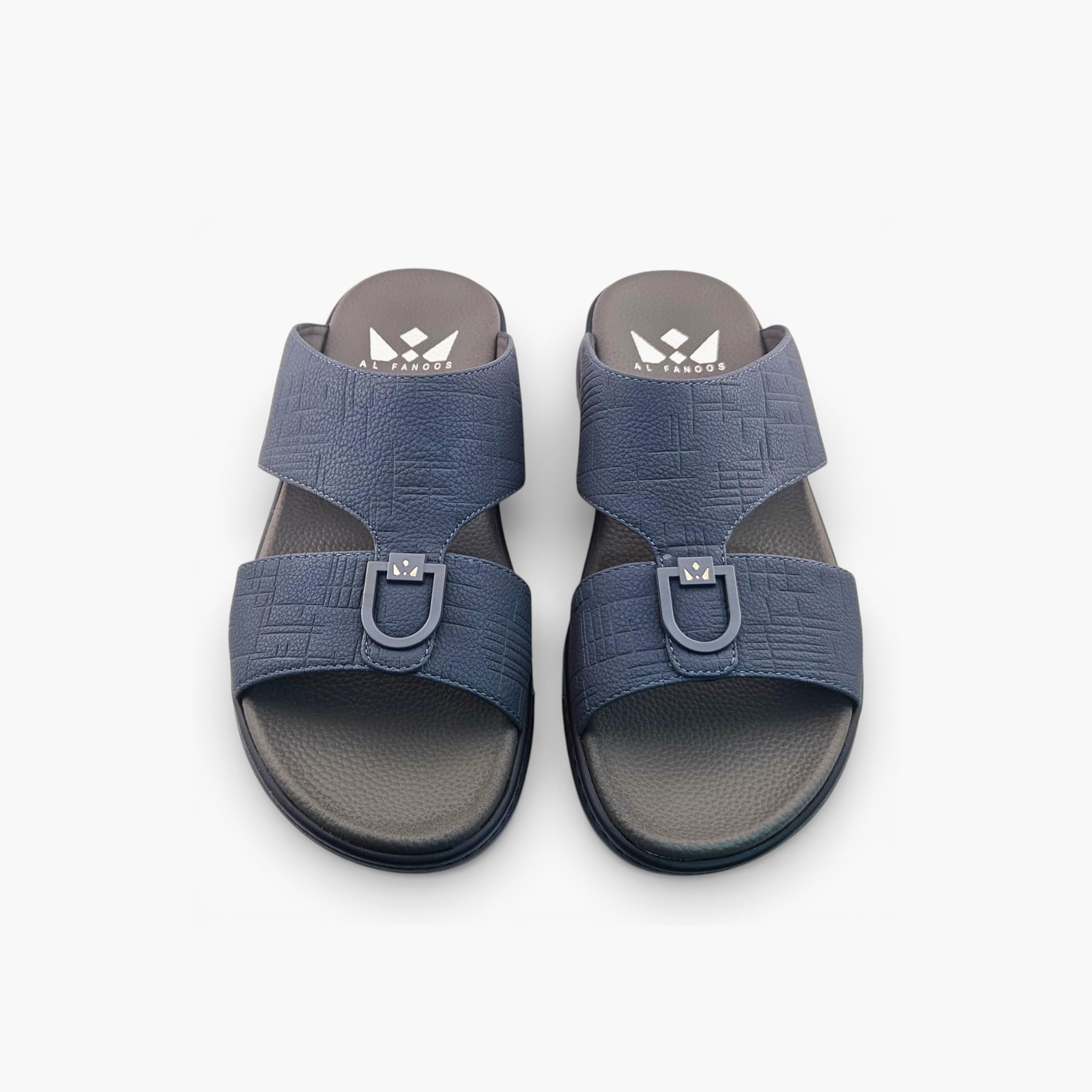 Al Fanoos Mens Slip-On Velours Arabic Sandals | AL2603116-men-shoes-sandals-image-2