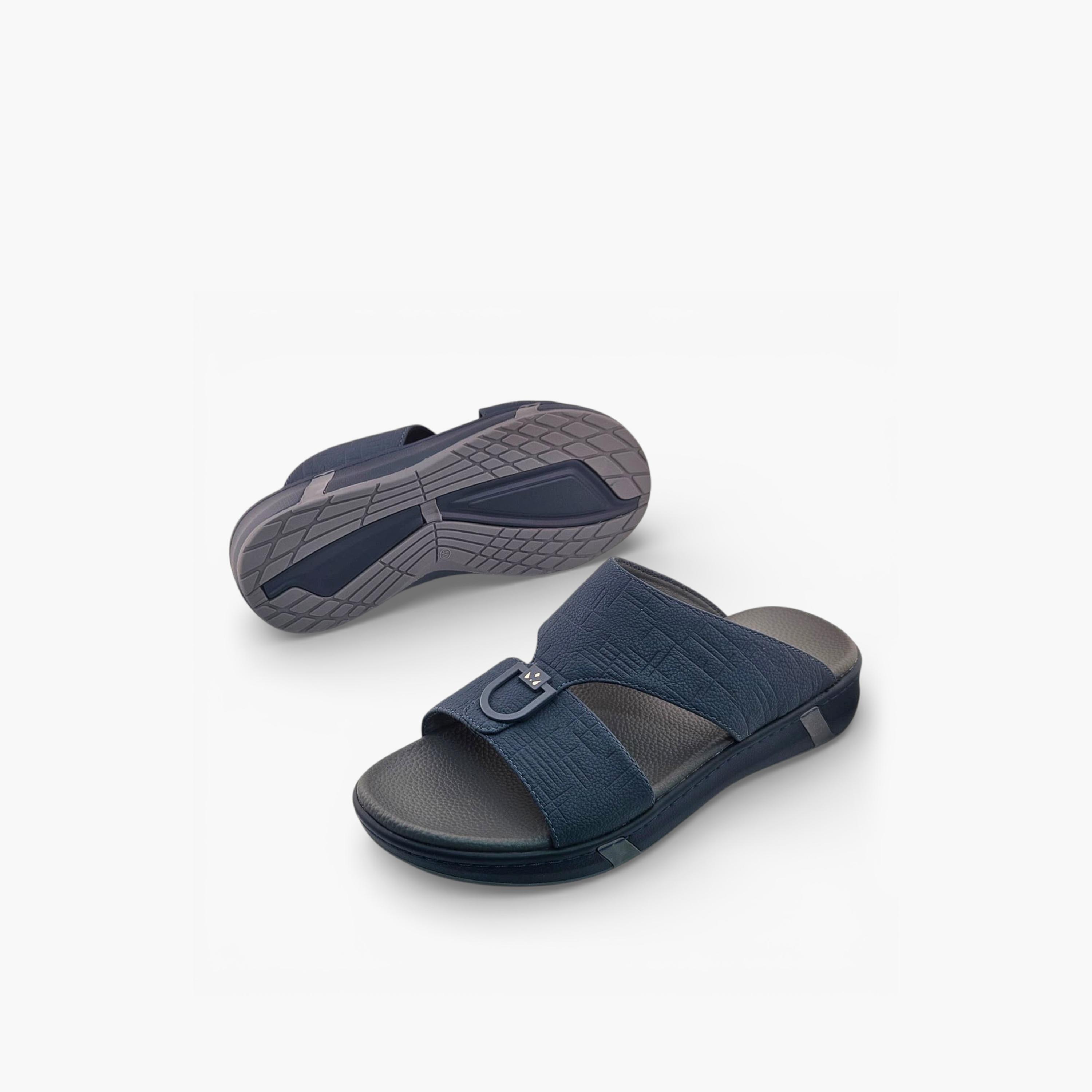 Al Fanoos Mens Slip-On Velours Arabic Sandals | AL2603116-men-shoes-sandals-image-4