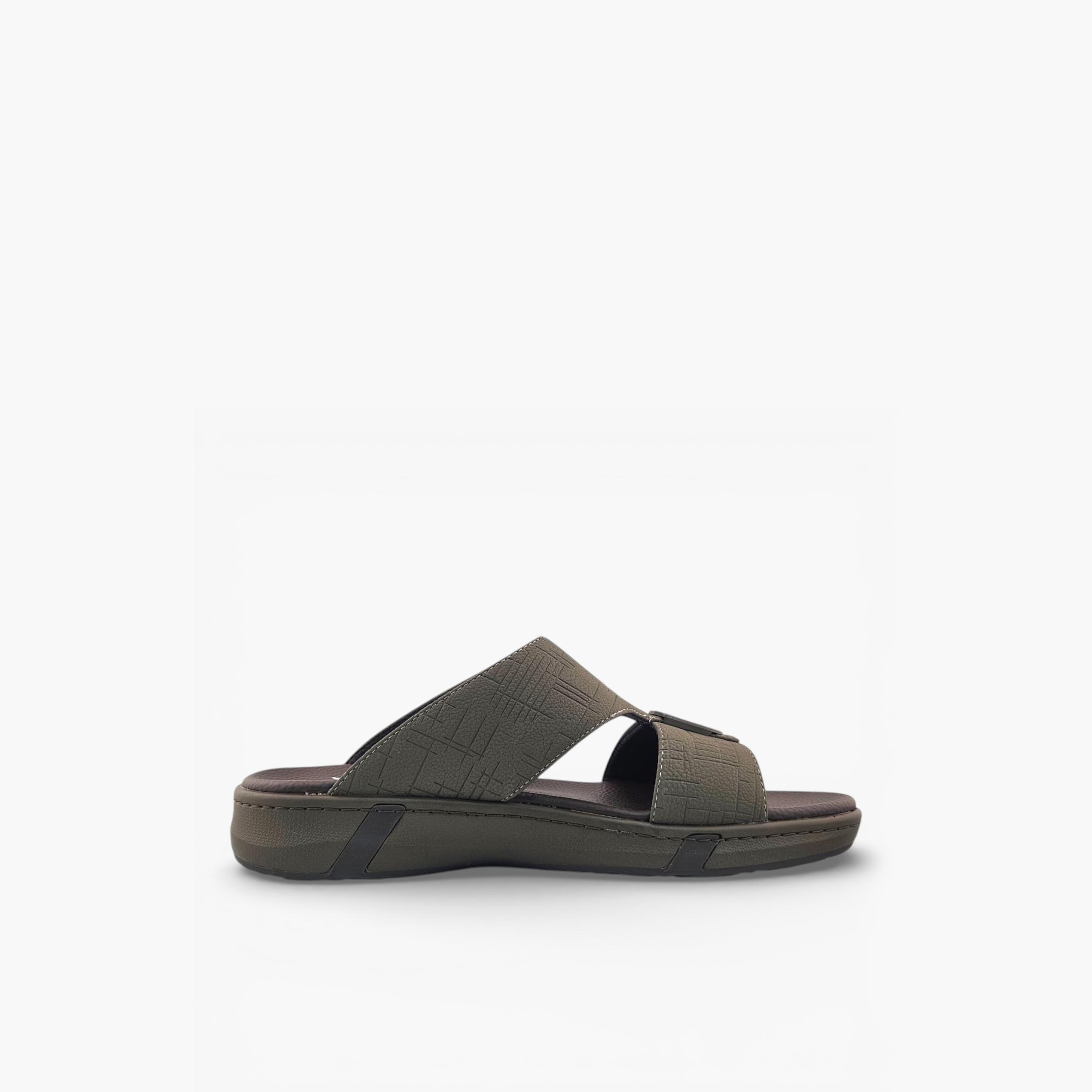 الفانوس - صندل رجالي سهل الارتداء، مصنوع من المخمل العربي | AL2603116-men-shoes-sandals-image-5