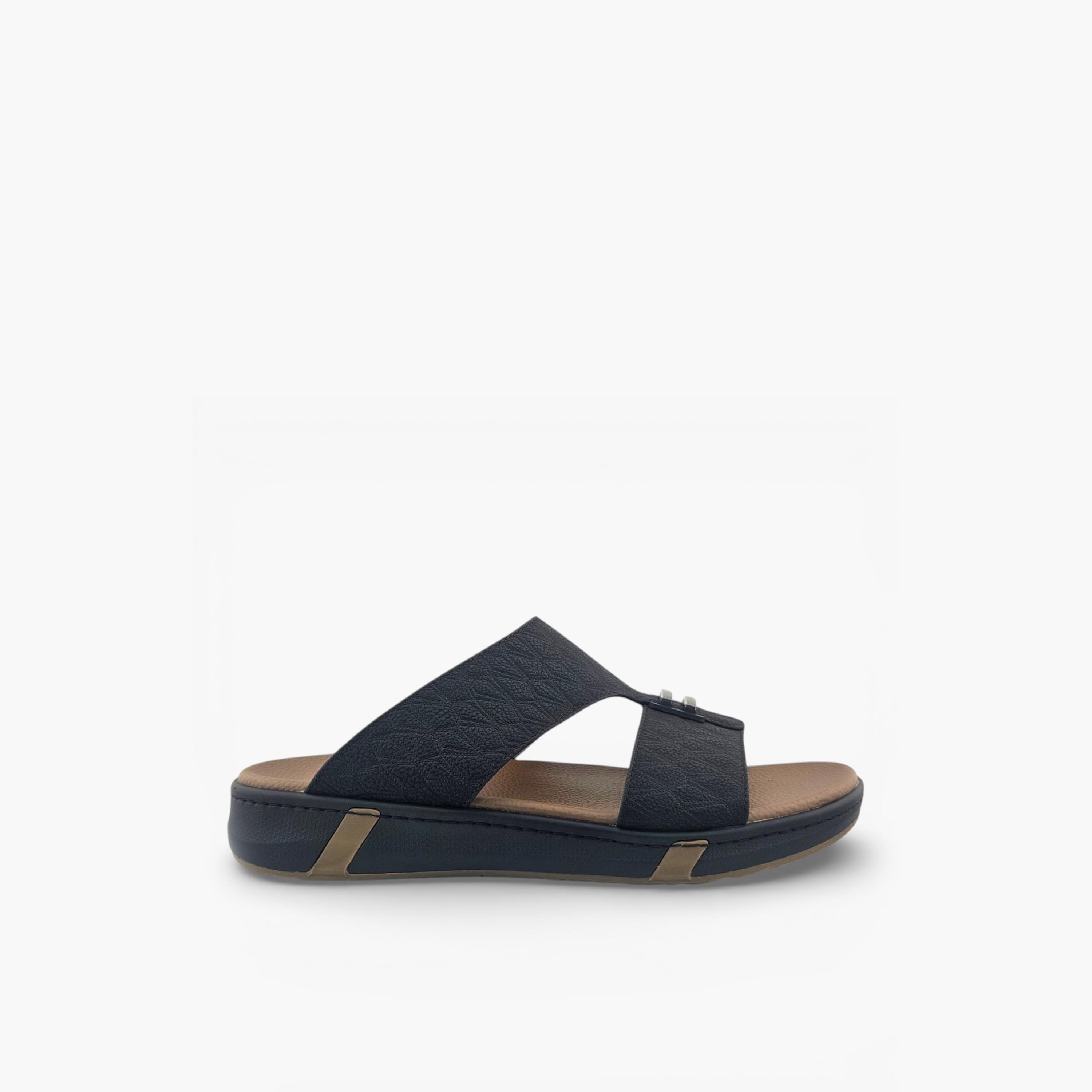 Al Fanoos Mens Slip-On Velours Arabic Sandals | AL2603118-men-shoes-sandals-image-3