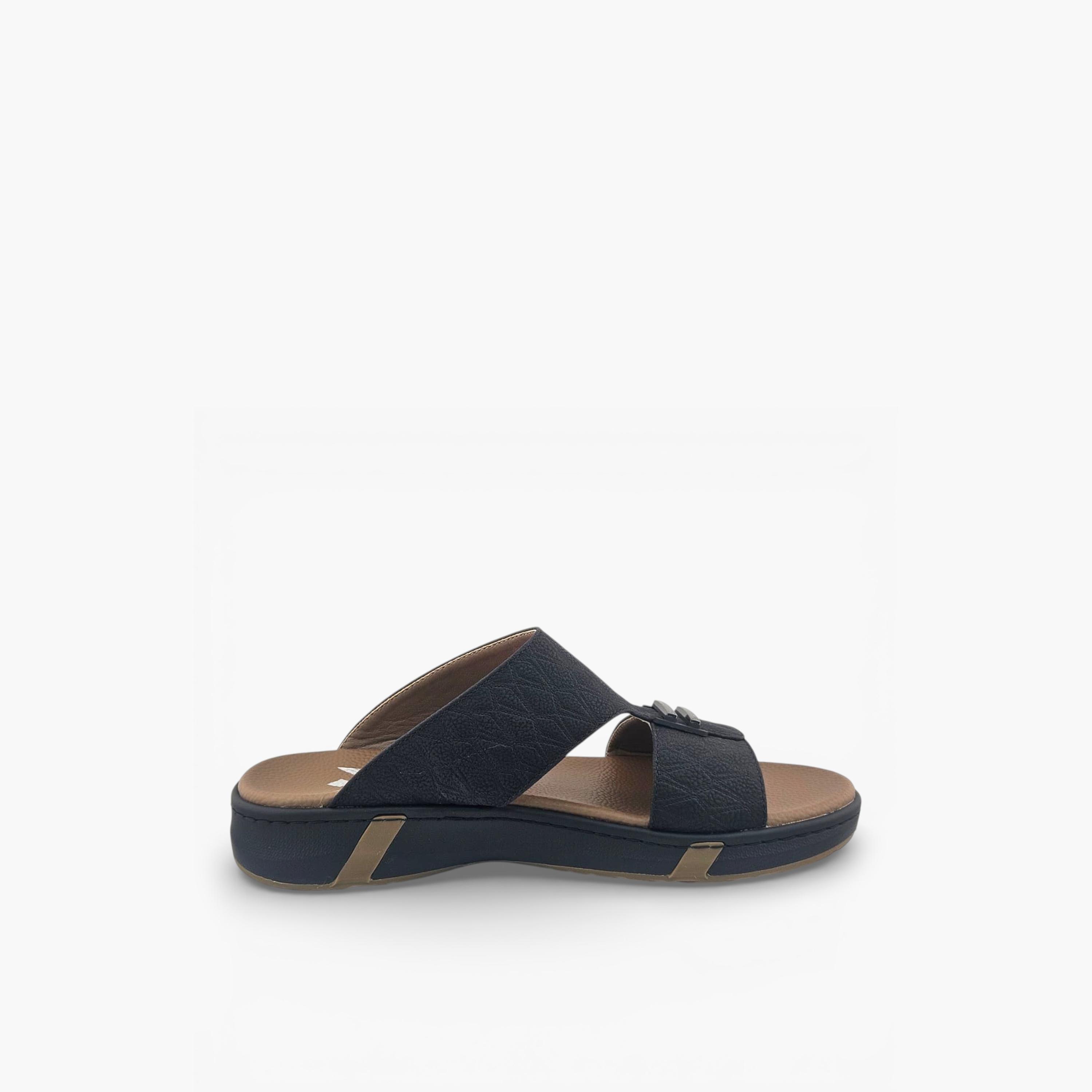 Al Fanoos Mens Slip-On Velours Arabic Sandals | AL2603118-men-shoes-sandals-image-5