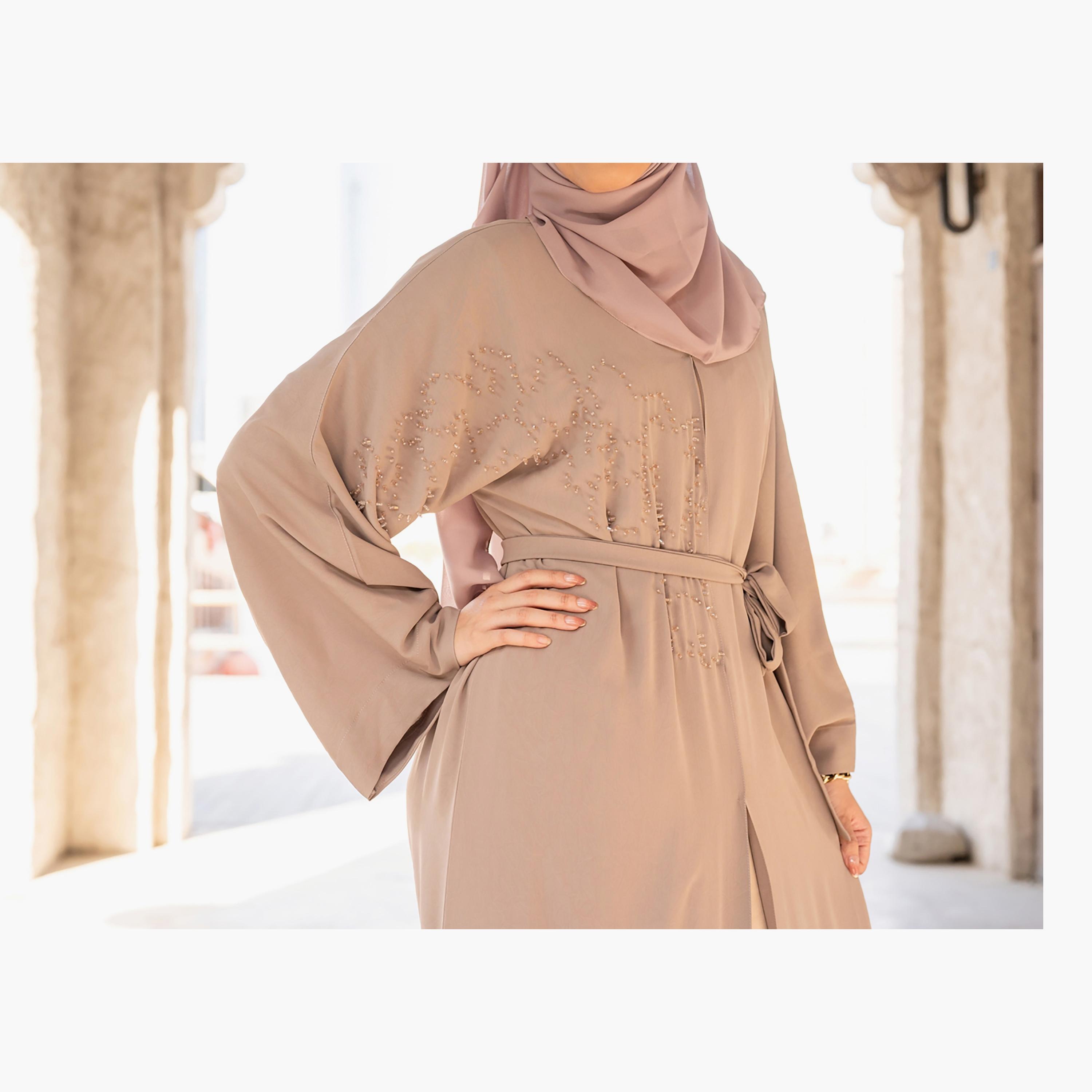 نخبه عباية مطرزة بالحجاب-women-arabicclothing-abayas-image-3
