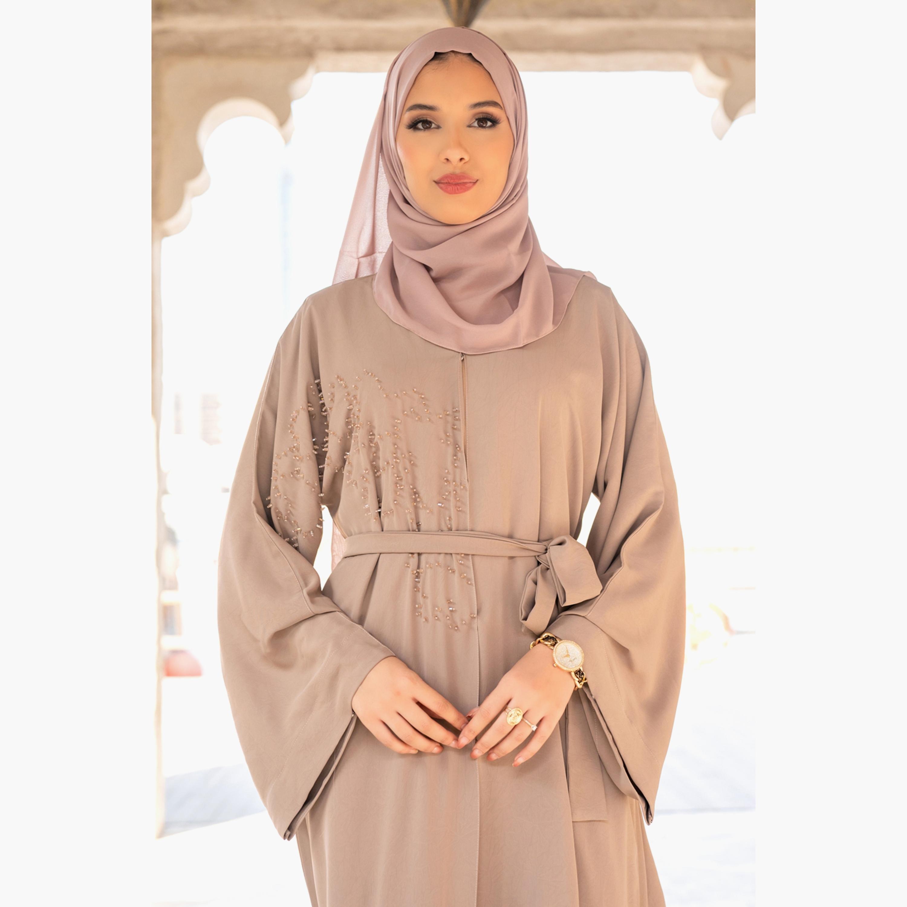 نخبه عباية مطرزة بالحجاب-women-arabicclothing-abayas-image-4
