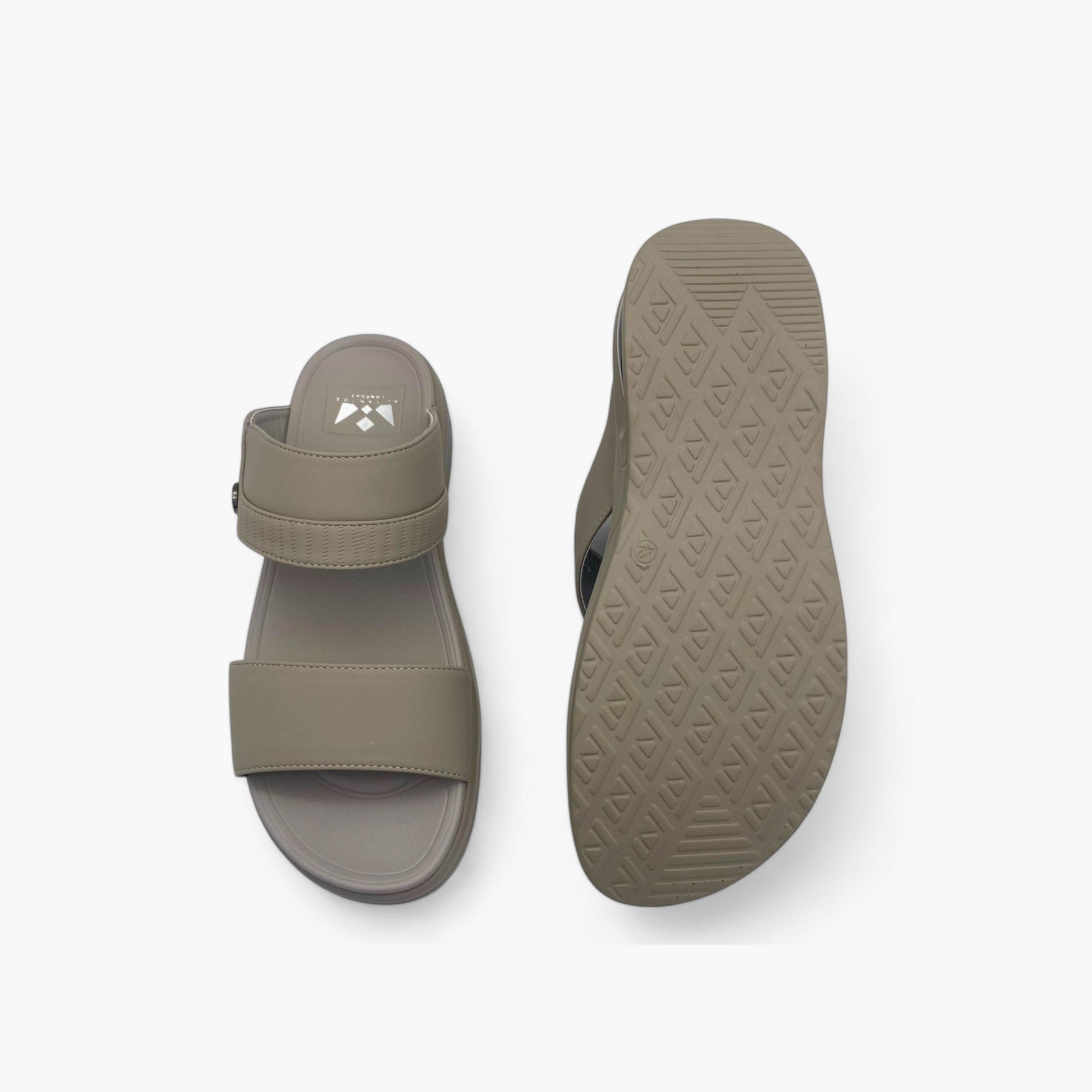 Al Fanoos Men's Slip On Luxe Comfort Arabic Sandals | AL7510-19-men-shoes-sandals-image-5